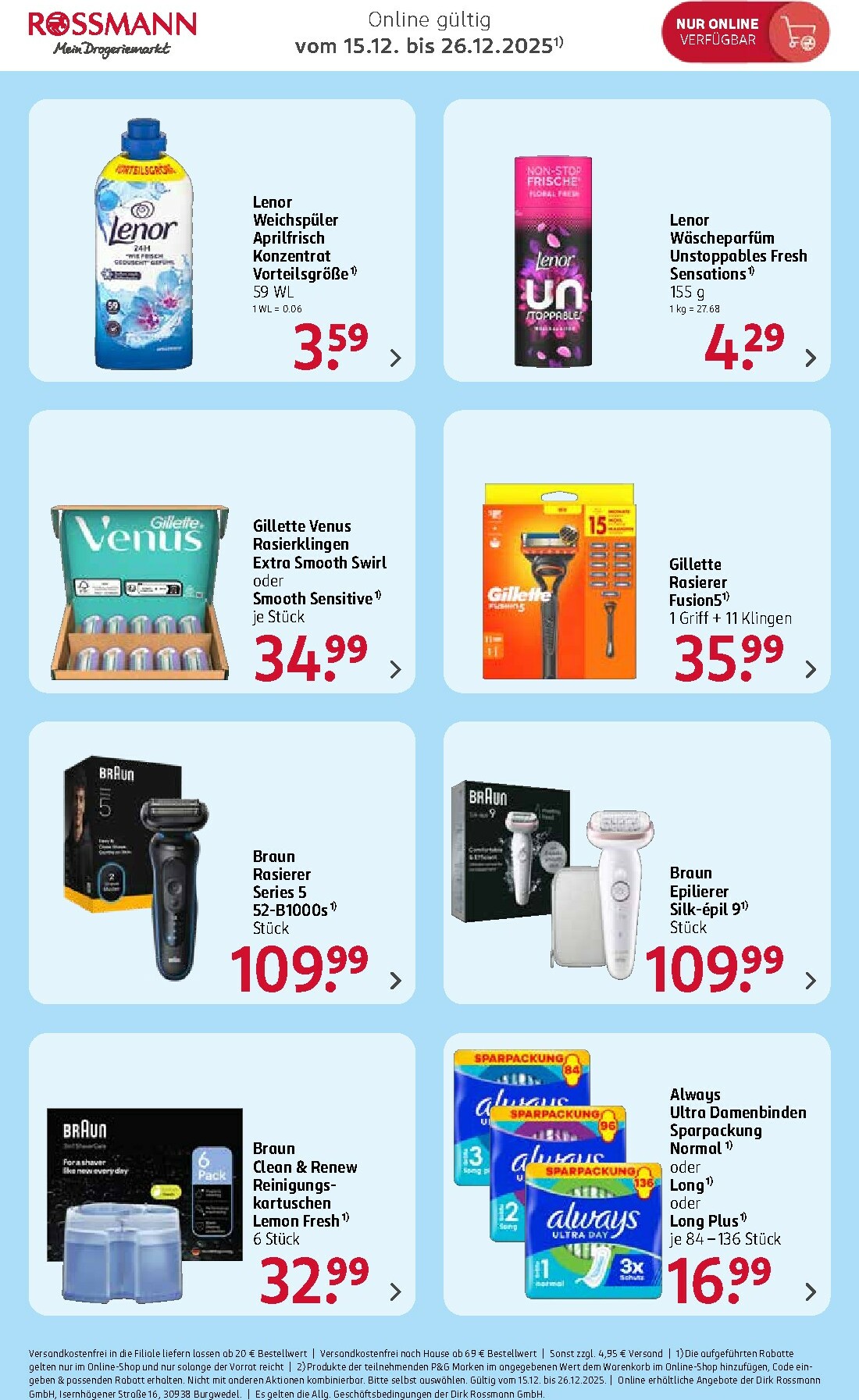 rossmann - ROSSMANN - Online Angebote-Prospekt gültig vom 15.12. bis 26.12. - page: 8