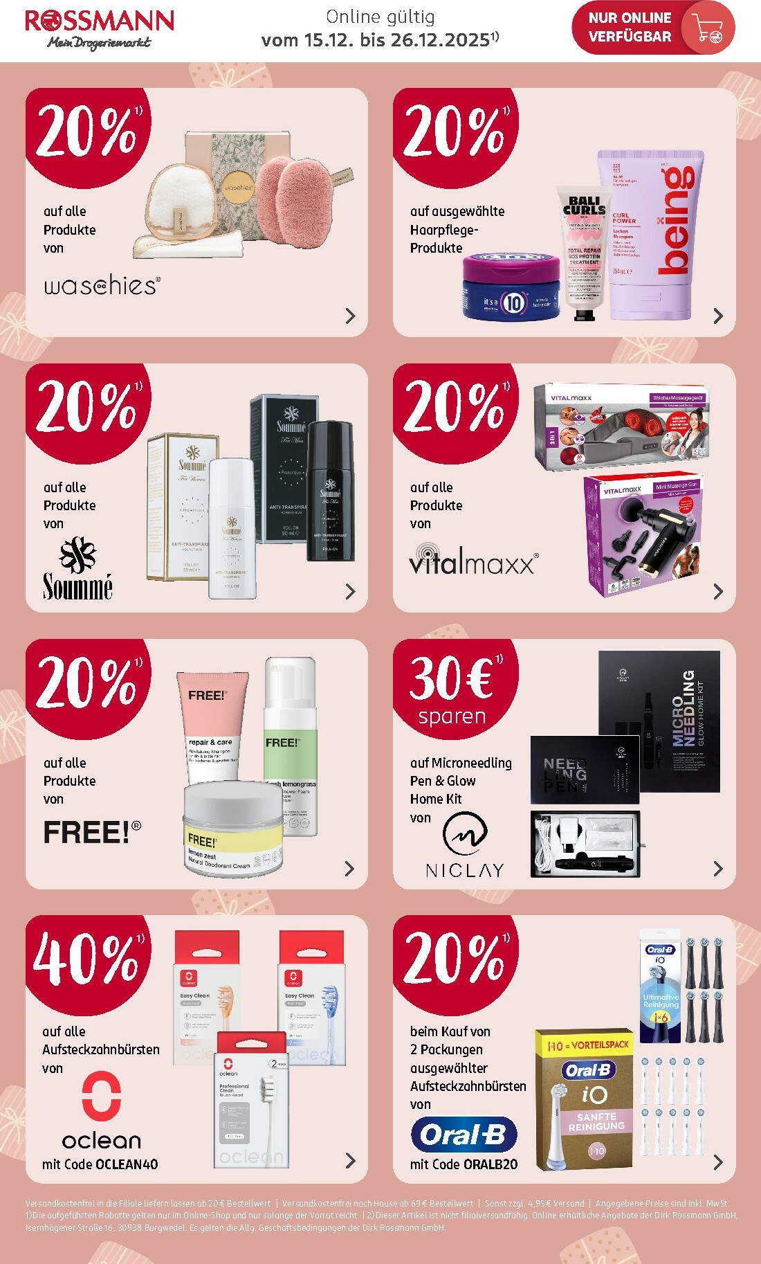 rossmann - ROSSMANN - Online Angebote-Prospekt gültig vom 15.12. bis 26.12. - page: 2