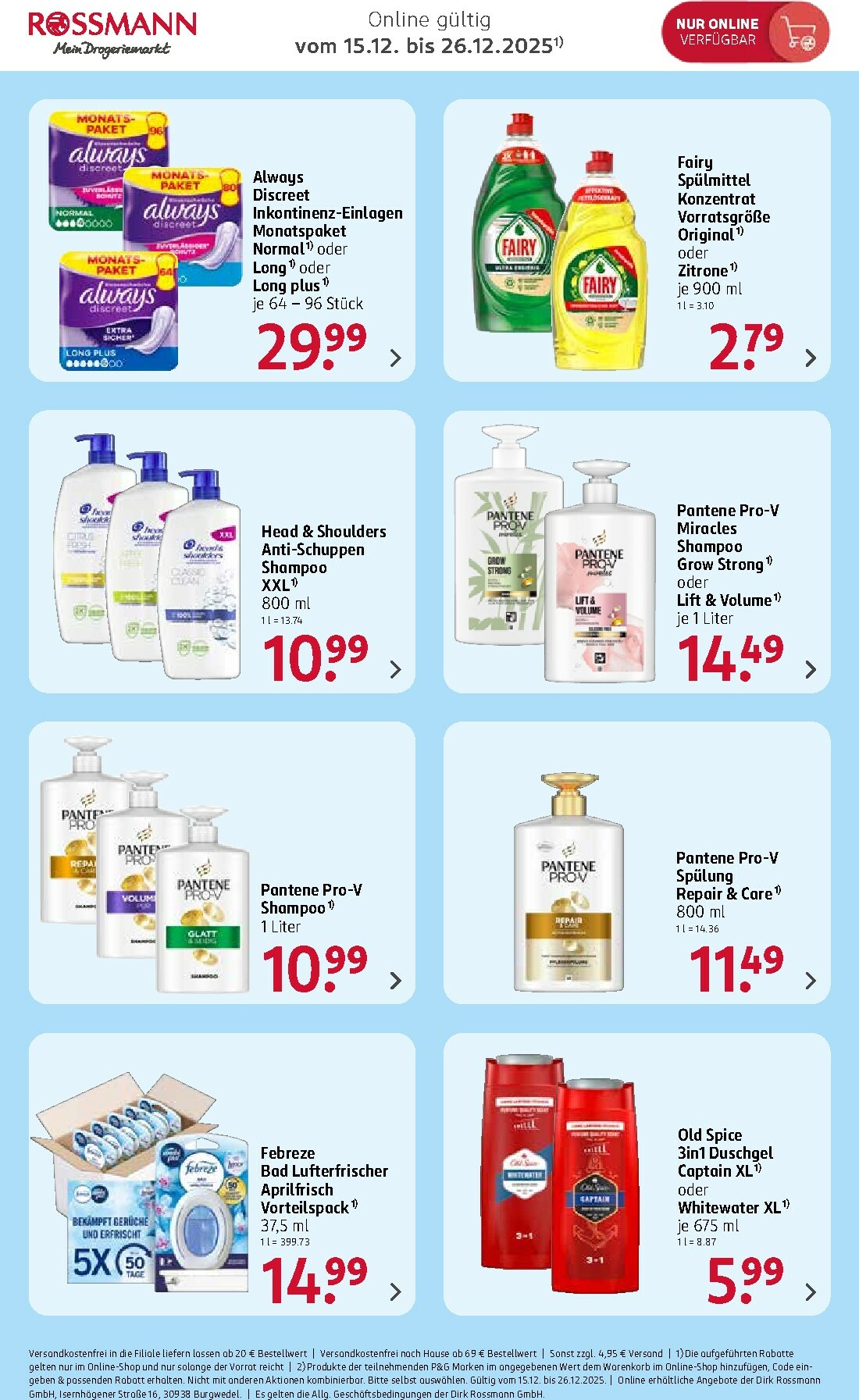 rossmann - ROSSMANN - Online Angebote-Prospekt gültig vom 15.12. bis 26.12. - page: 9