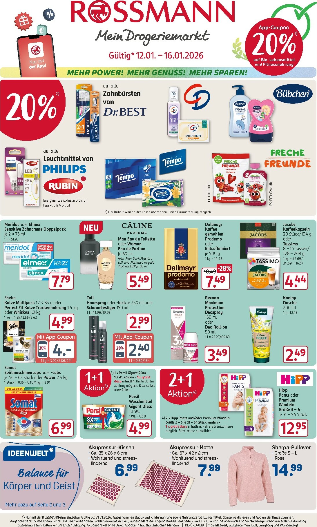 rossmann - ROSSMANN-Prospekt gültig vom 12.01. bis 16.01.