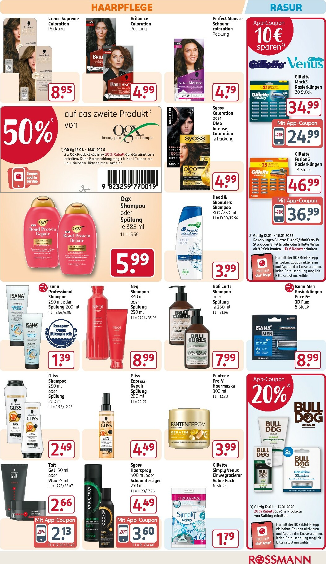 rossmann - ROSSMANN-Prospekt gültig vom 12.01. bis 16.01. - page: 5