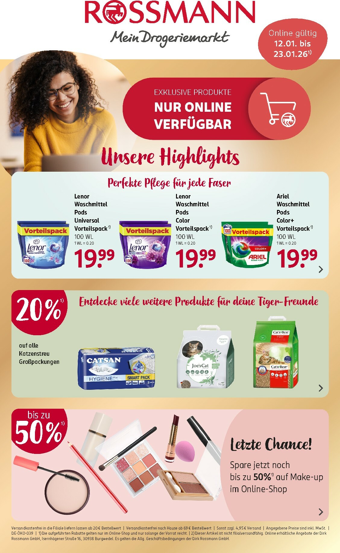 rossmann - ROSSMANN - Online Angebote-Prospekt gültig vom 12.01. bis 23.01.