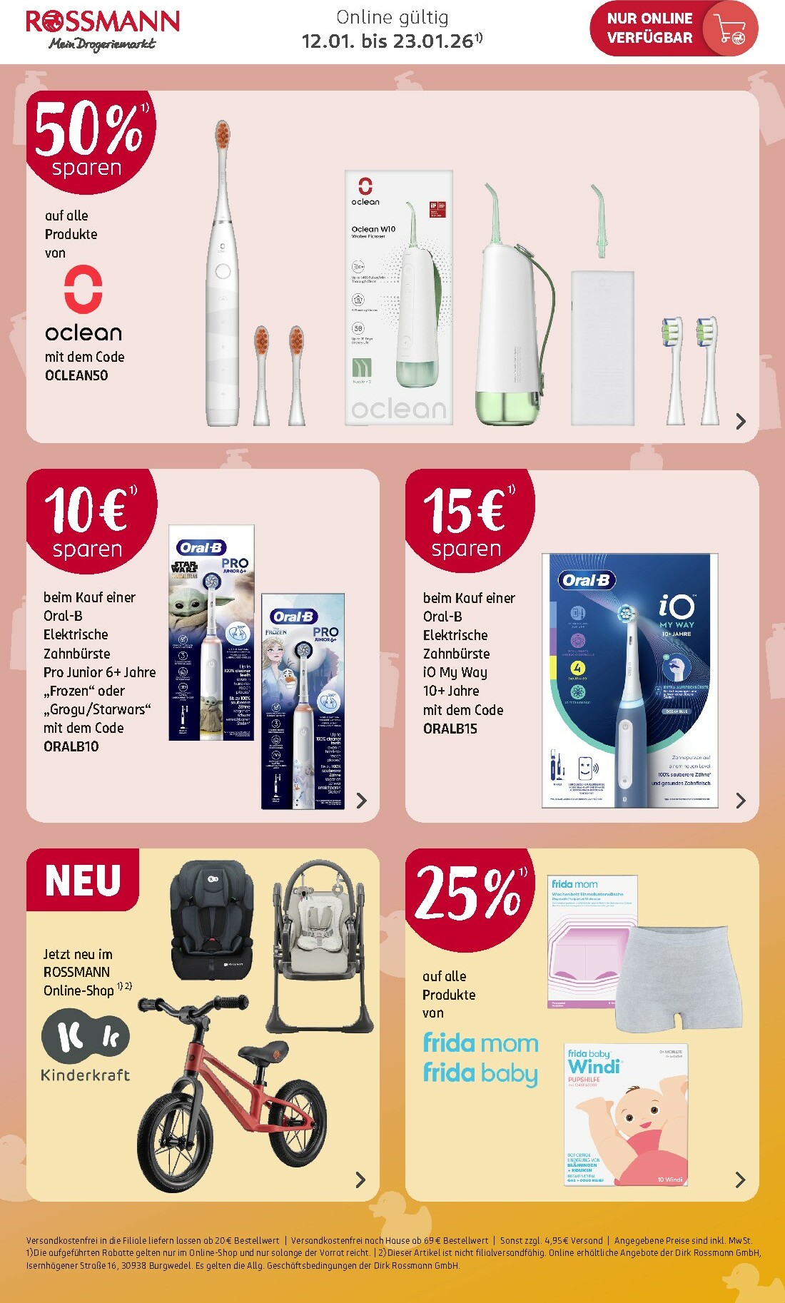 rossmann - ROSSMANN - Online Angebote-Prospekt gültig vom 12.01. bis 23.01. - page: 3