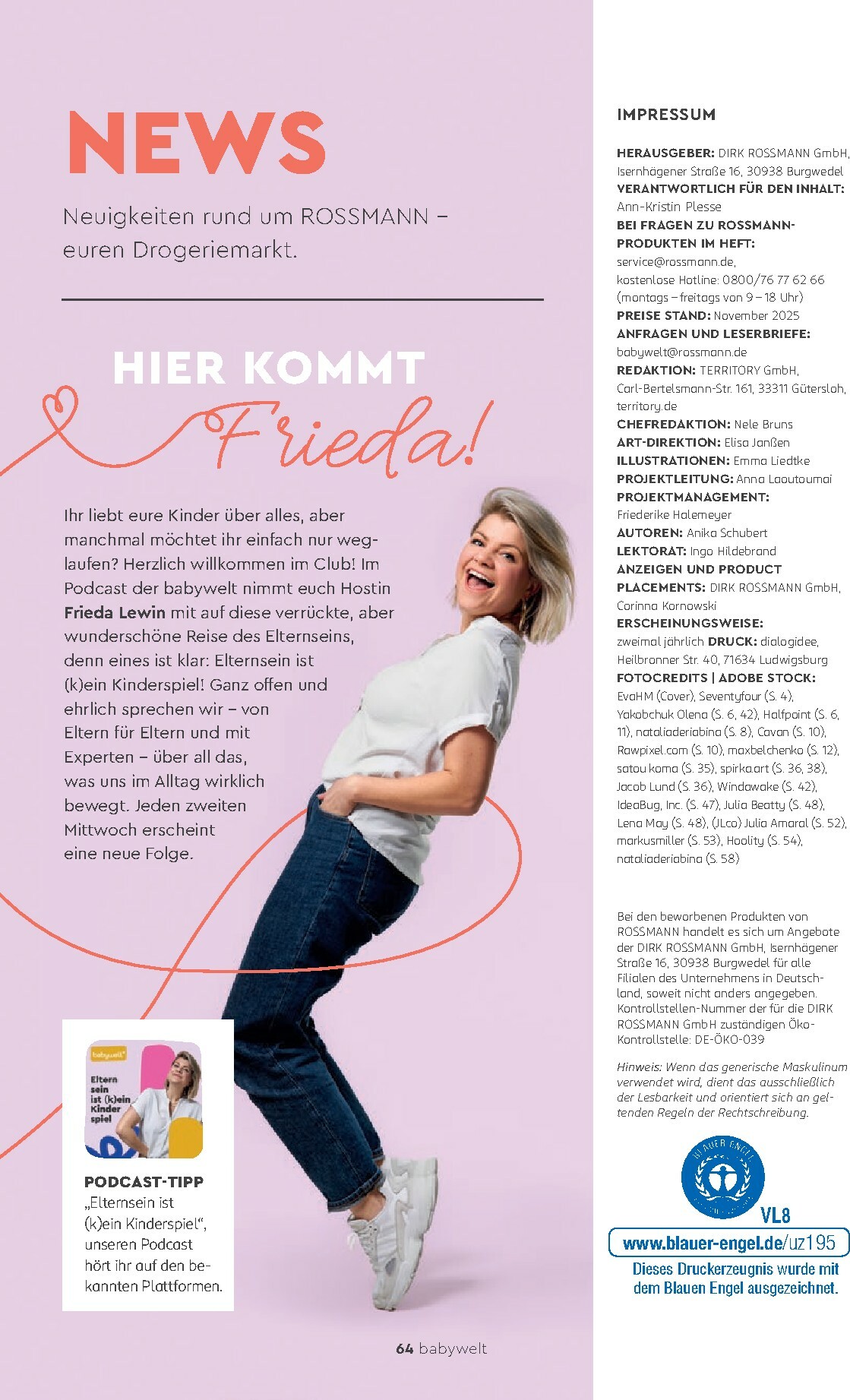 rossmann - ROSSMANN - Babywelt-Prospekt gültig vom 01.02. bis 28.02. - page: 64