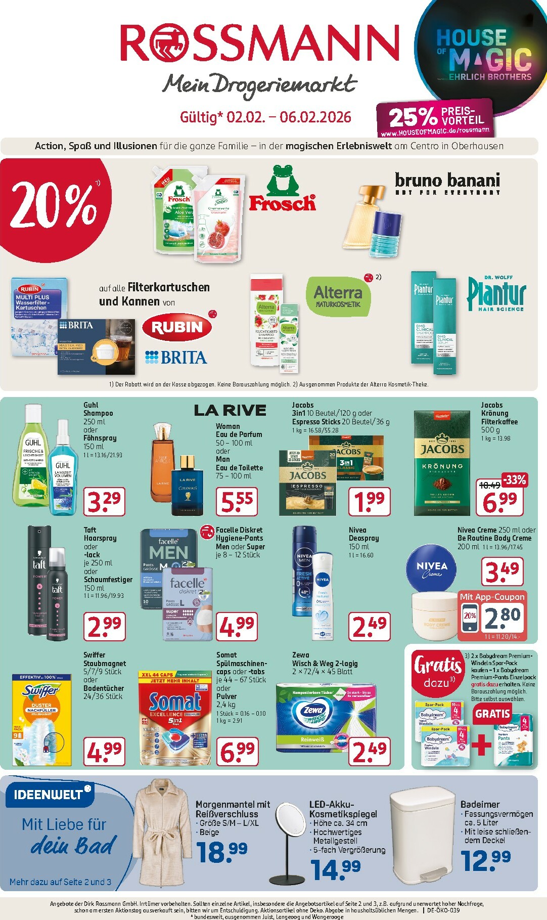 rossmann - ROSSMANN-Prospekt gültig vom 02.02.2026 bis 06.02.2026