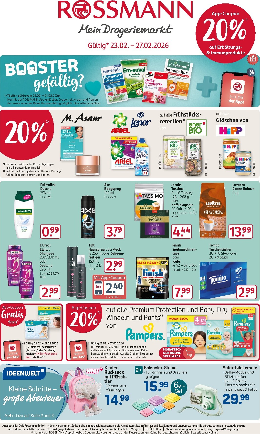rossmann - ROSSMANN-Prospekt gültig vom 23.02.2026 bis 27.02.2026
