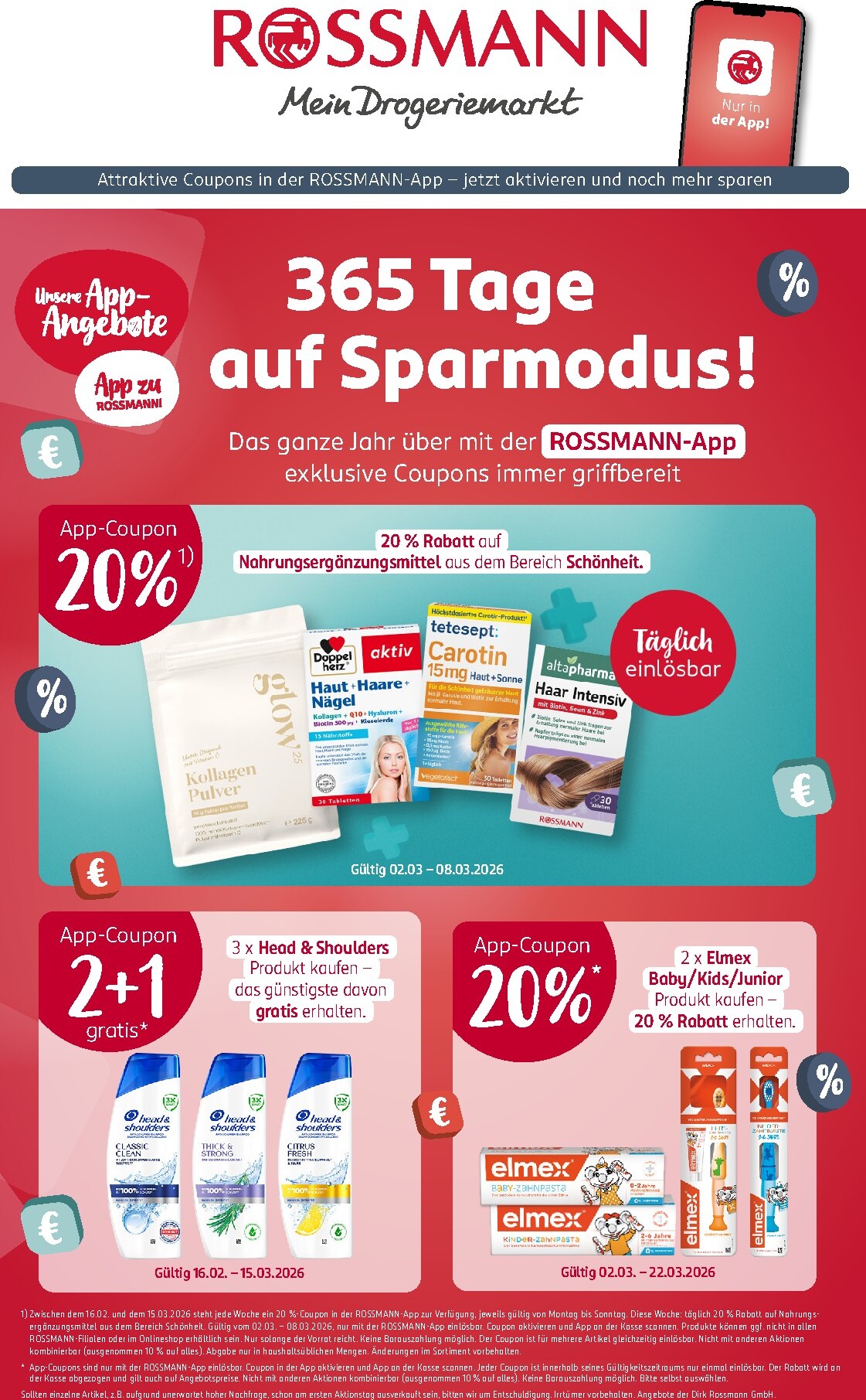 rossmann - ROSSMANN - App Angebote-Prospekt gültig vom 16.02.2026 bis 15.03.2026