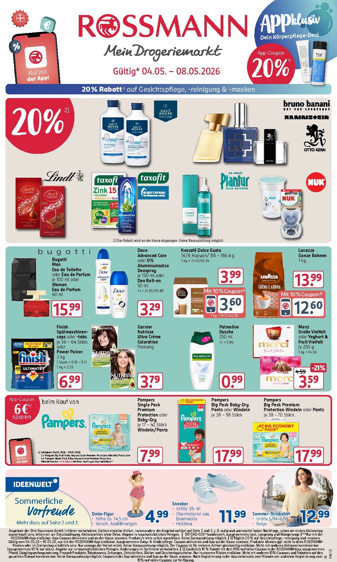 rossmann - ROSSMANN Prospekt nächste Woche – von Montag 04.05.2026 bis Freitag 08.05.2026