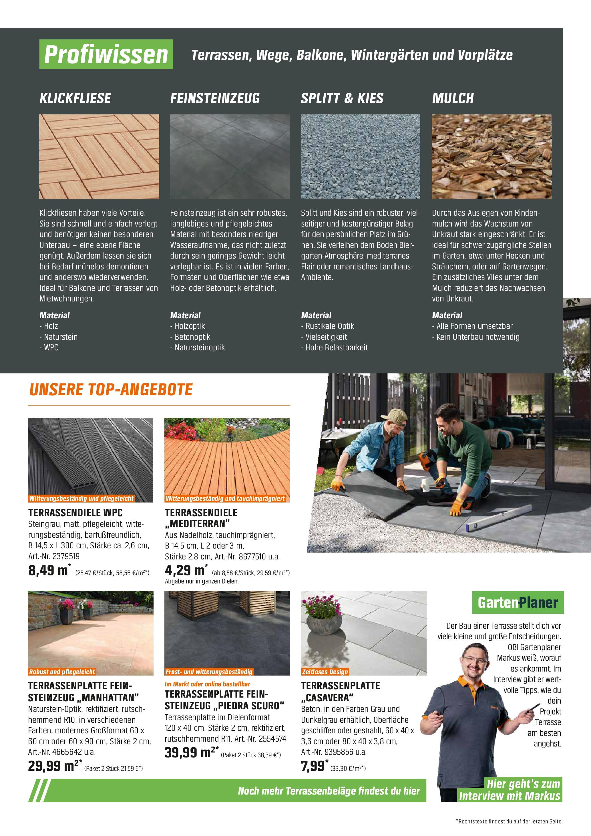 obi - Obi - Gartenplaner-Prospekt gültig von 01.05. bis 31.05. - page: 5
