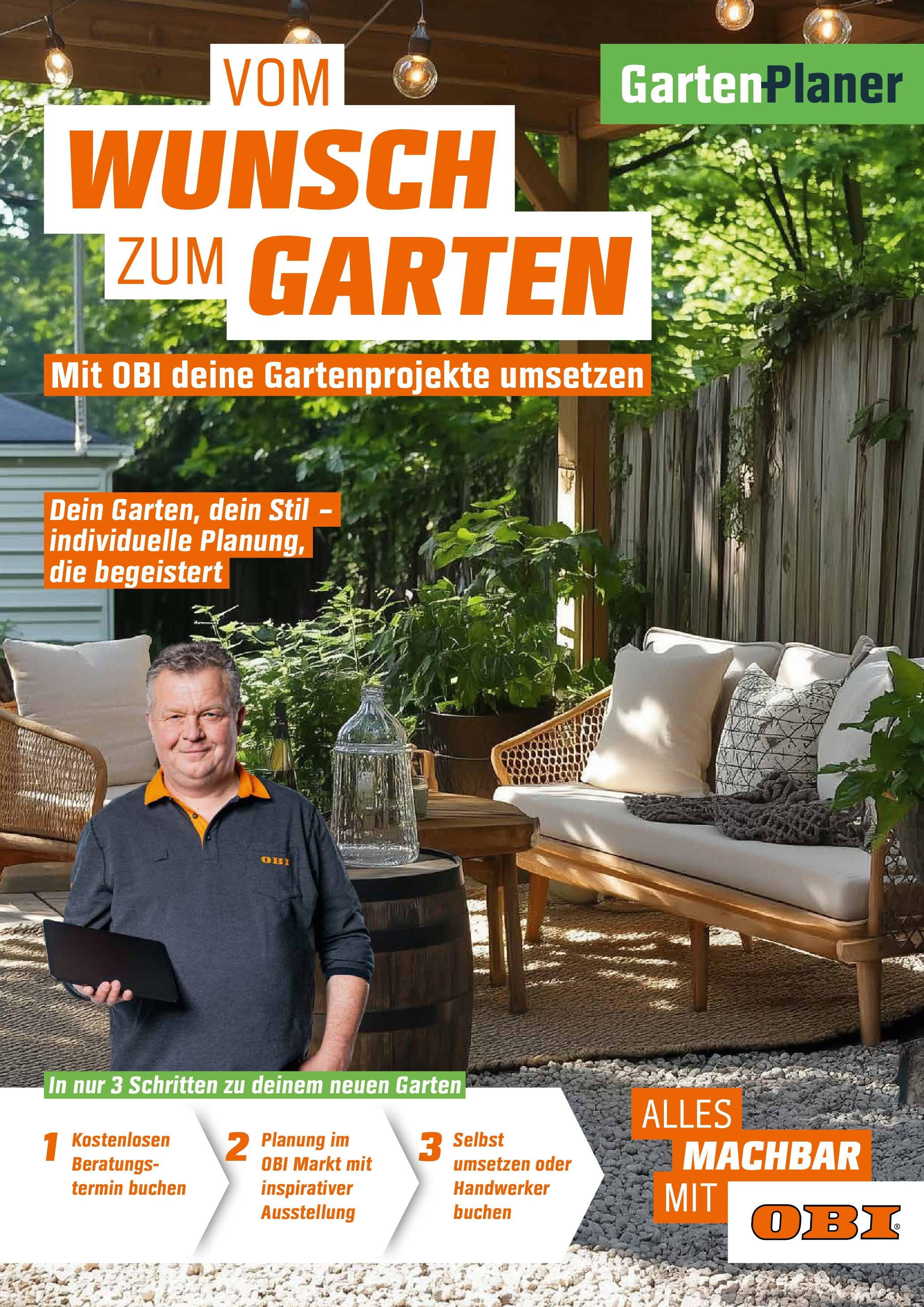 obi - Obi - Gartenplaner-Prospekt gültig von 01.05. bis 31.05. - page: 1