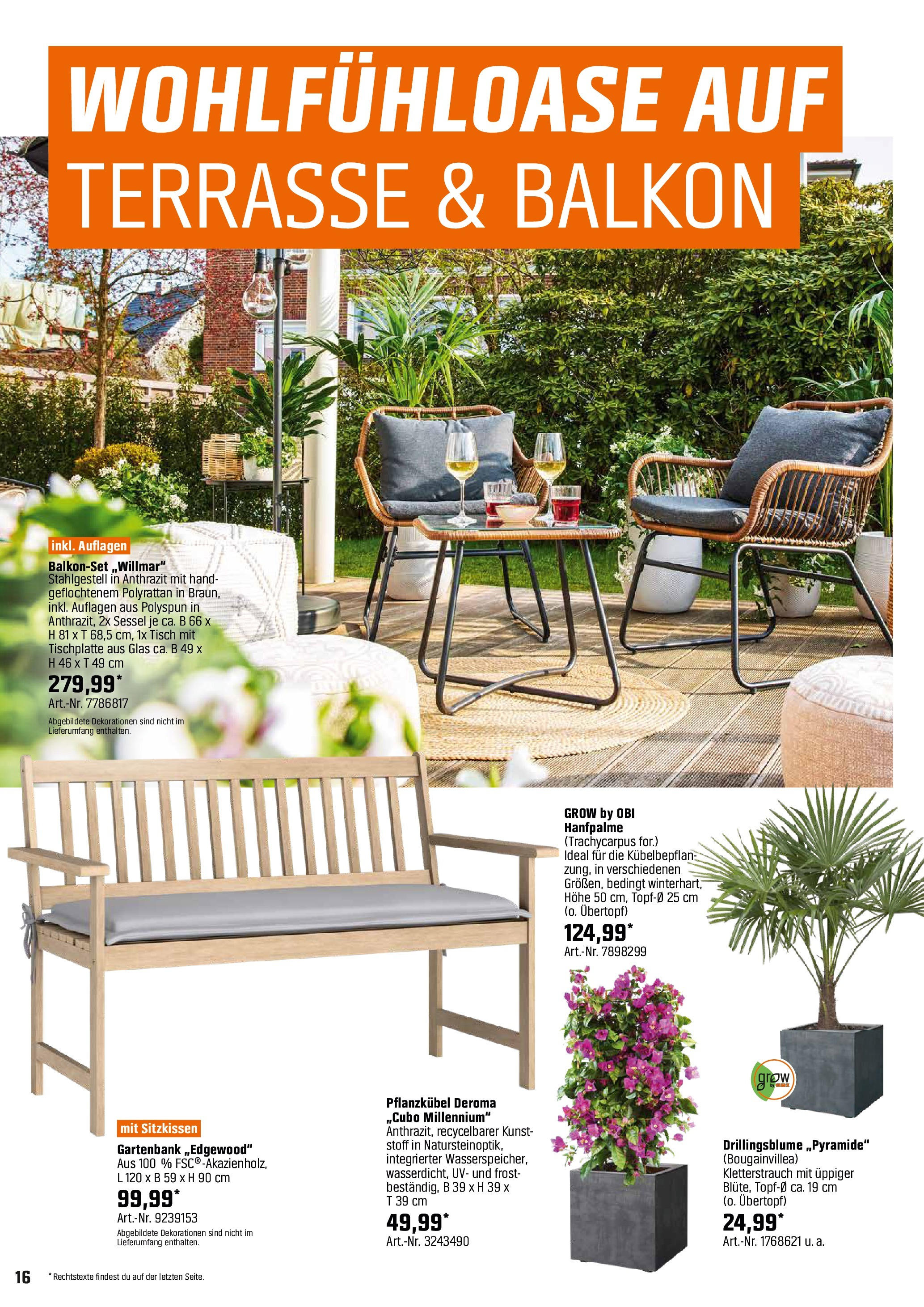obi - Obi - Bring Farbe in den Garten-Prospekt gültig von 04.05. bis 31.05. - page: 16