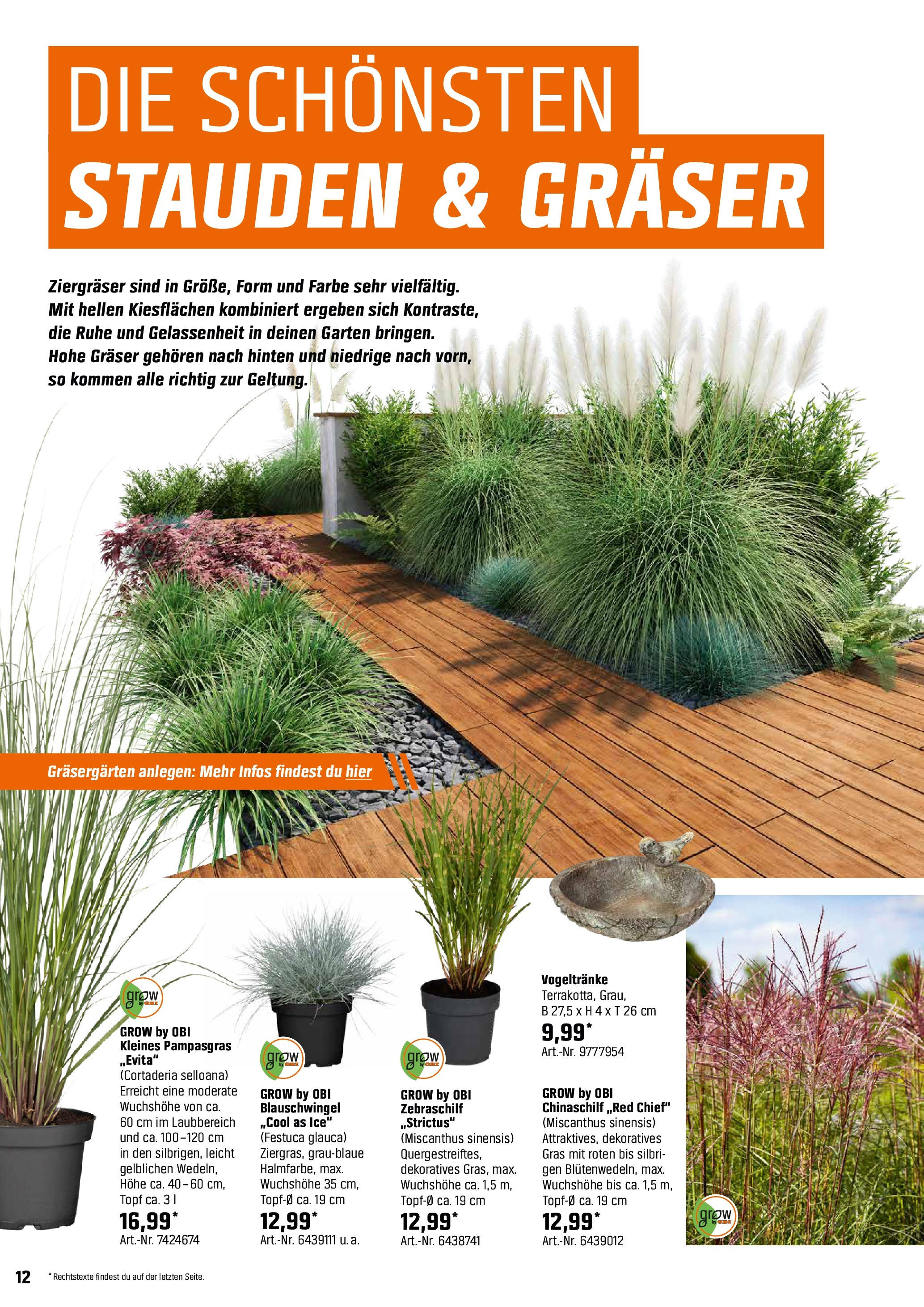 obi - Obi - Bring Farbe in den Garten-Prospekt gültig von 04.05. bis 31.05. - page: 12