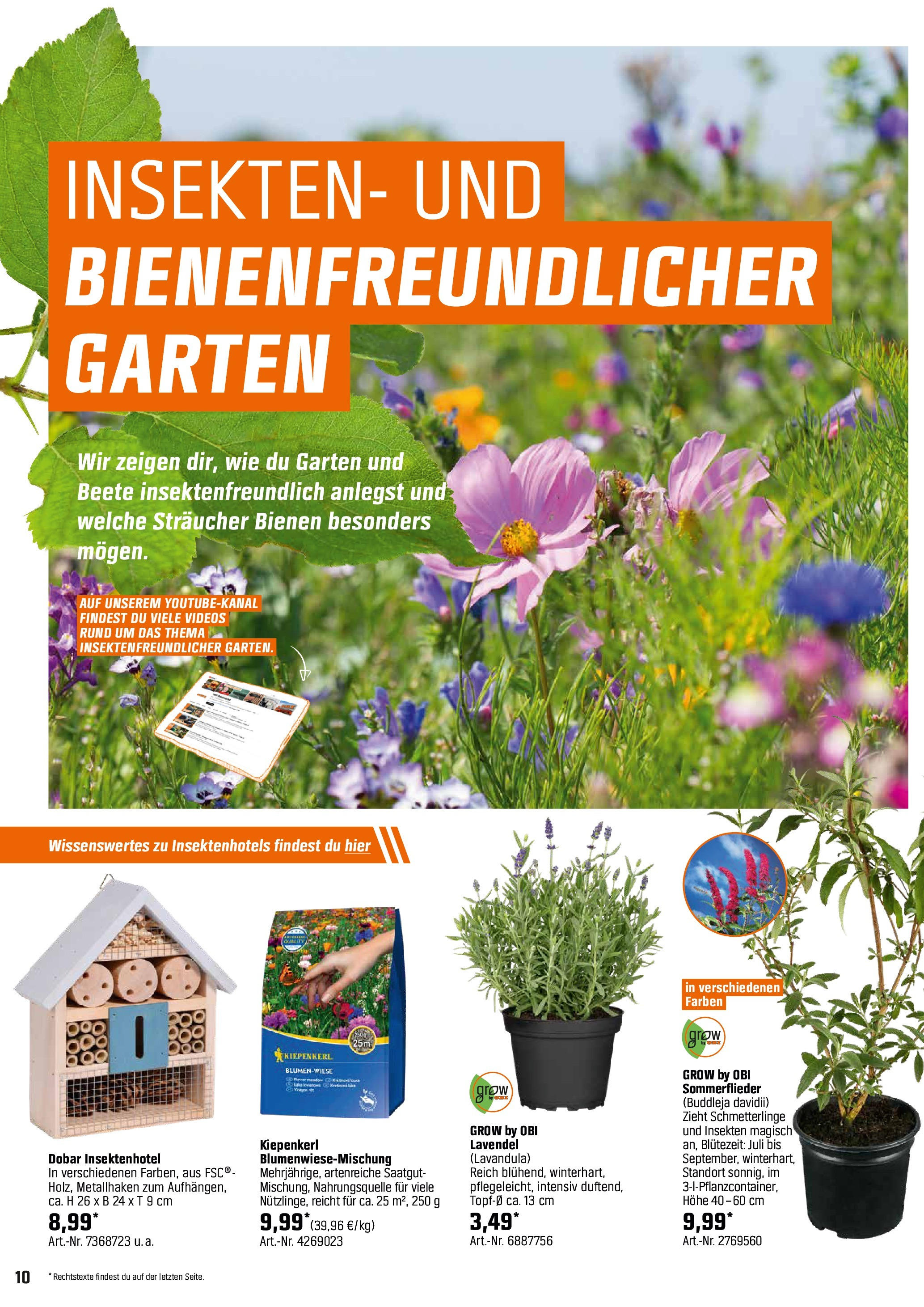 obi - Obi - Bring Farbe in den Garten-Prospekt gültig von 04.05. bis 31.05. - page: 10