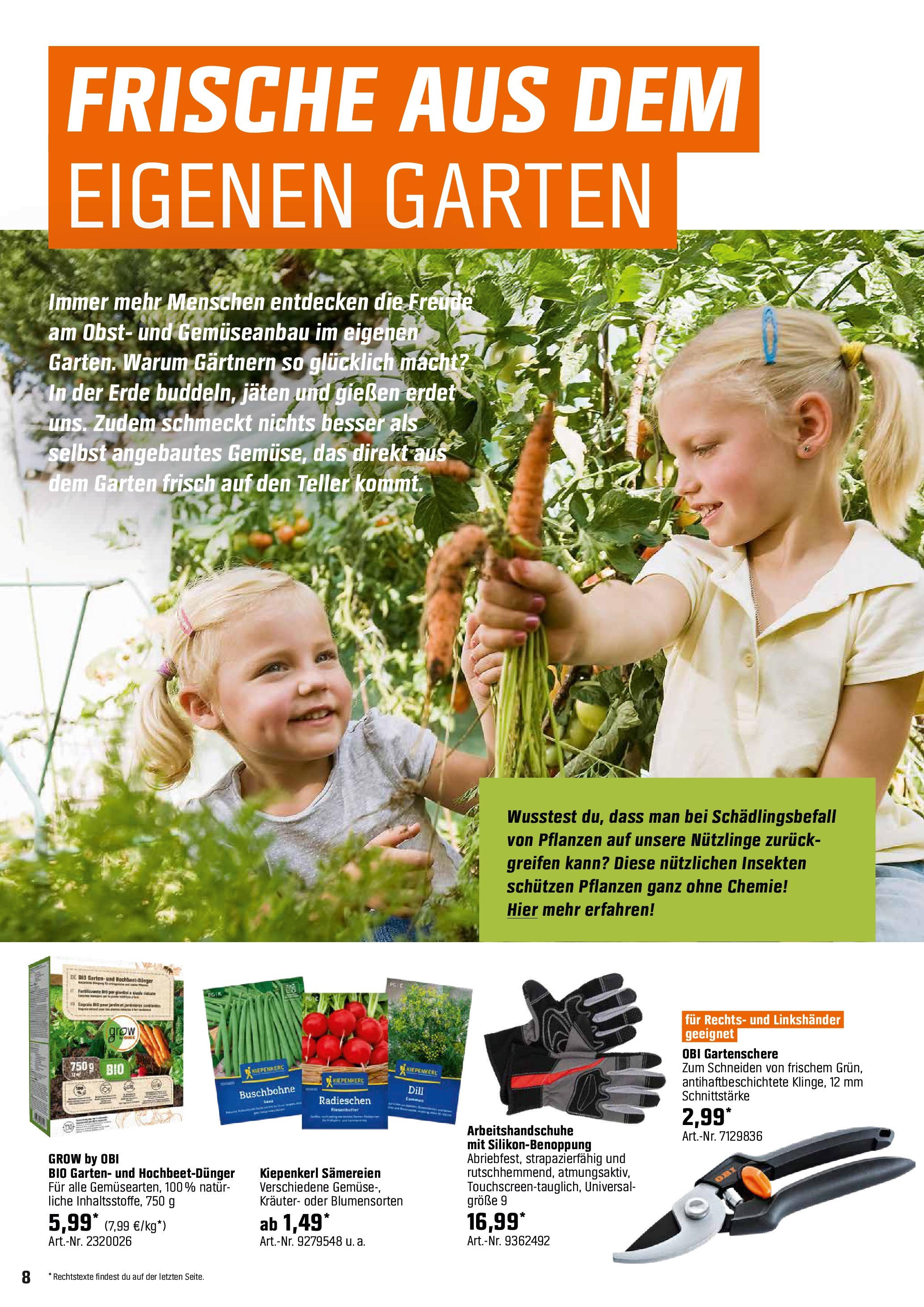 obi - Obi - Bring Farbe in den Garten-Prospekt gültig von 04.05. bis 31.05. - page: 8