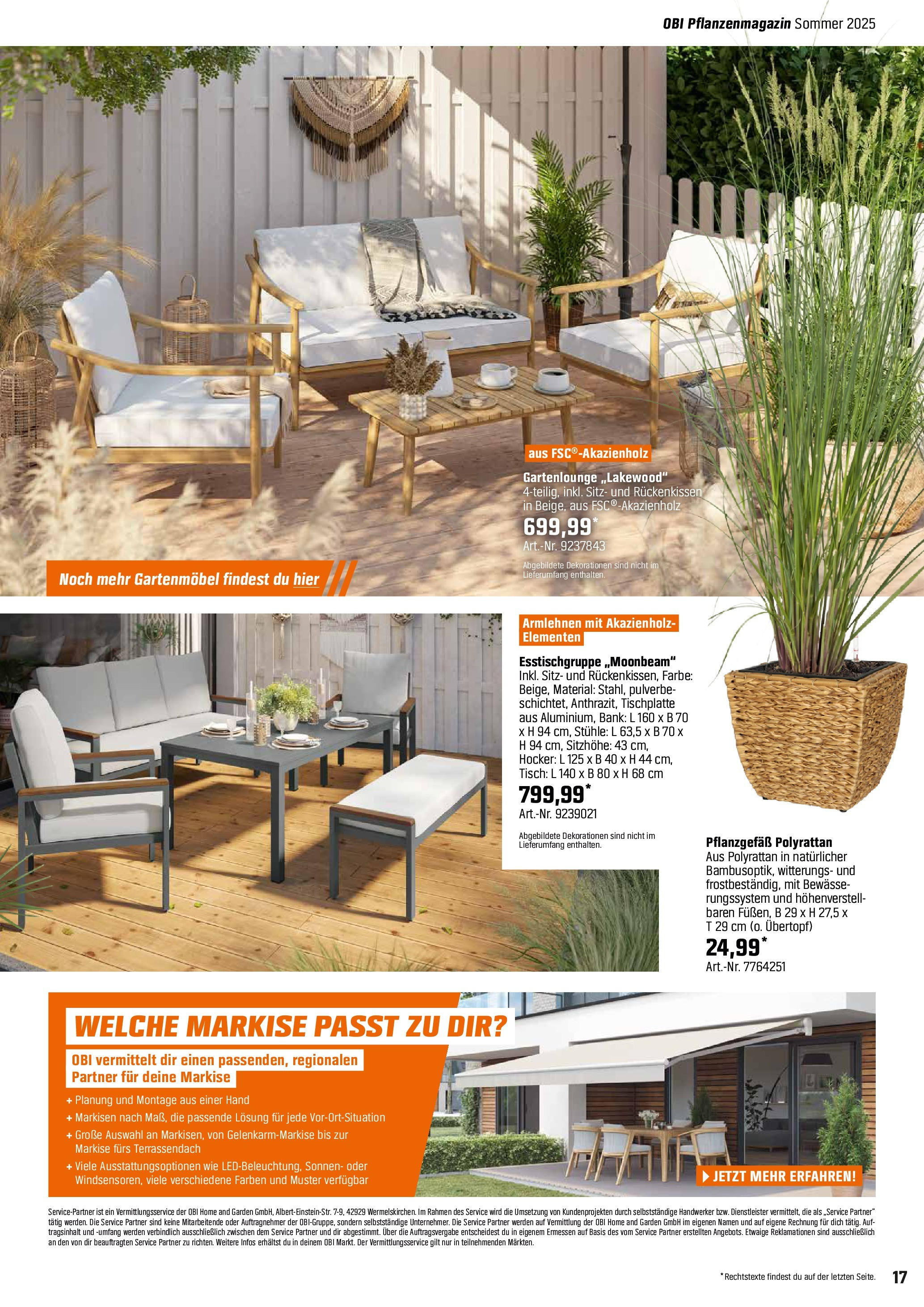 obi - Obi - Bring Farbe in den Garten-Prospekt gültig von 04.05. bis 31.05. - page: 17