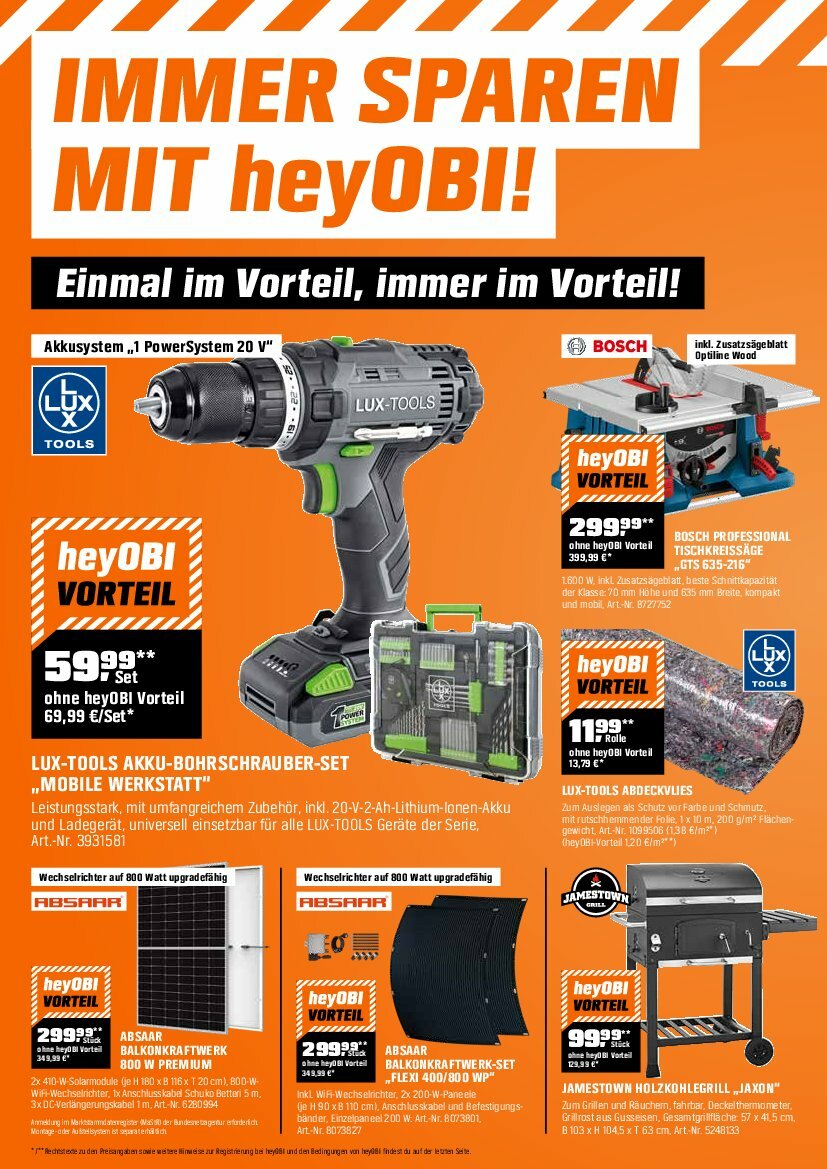 obi - Obi-Prospekt gültig vom 01.08. bis 14.08. - page: 2