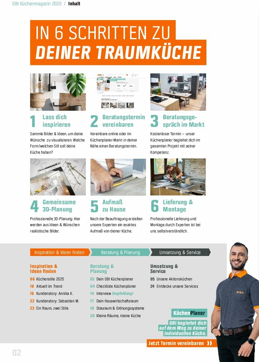 obi - Obi - Markenküchen-Prospekt gültig vom 30.07. bis 31.12. - page: 2