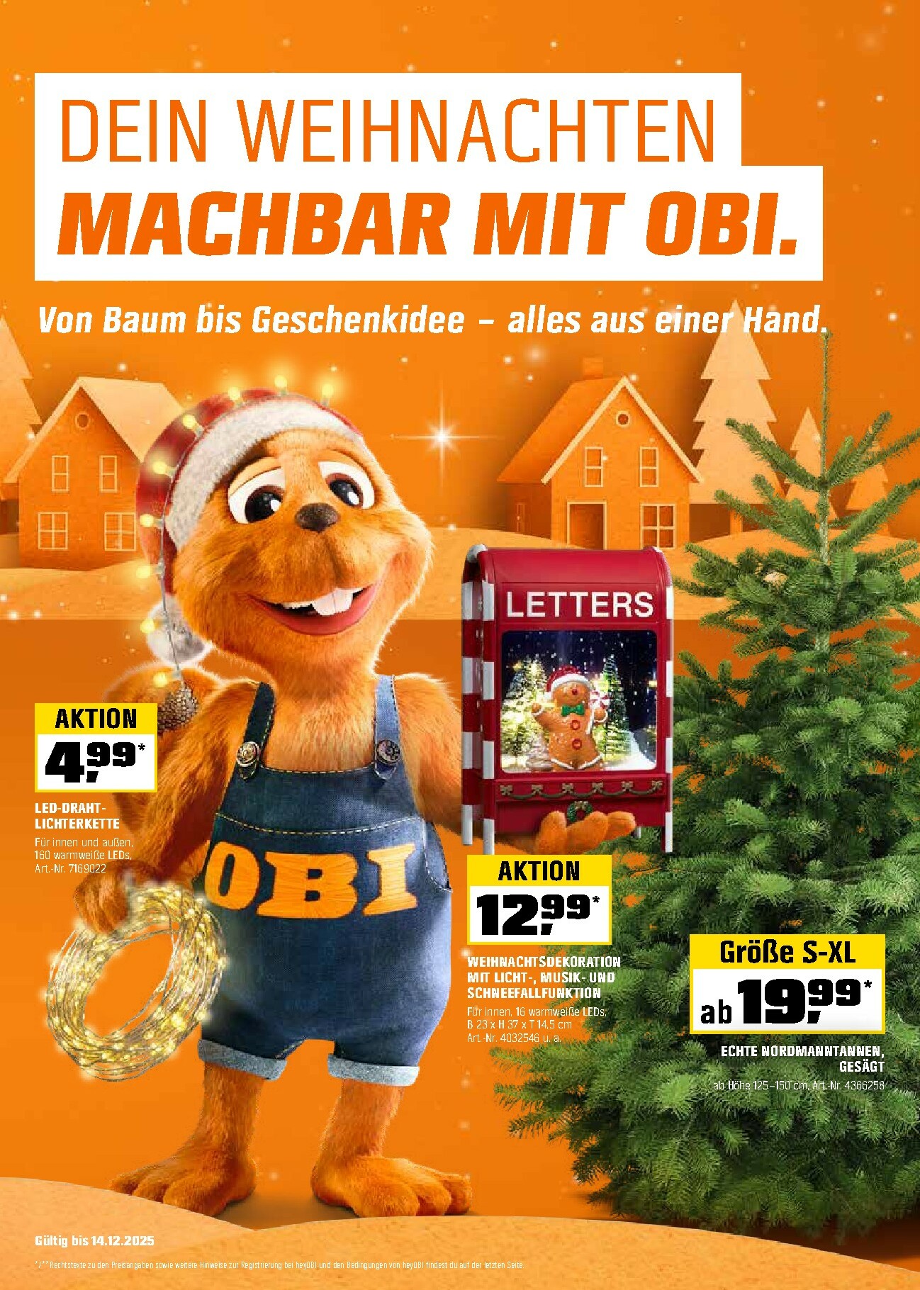 obi - Obi-Prospekt gültig vom 01.12. bis 14.12.