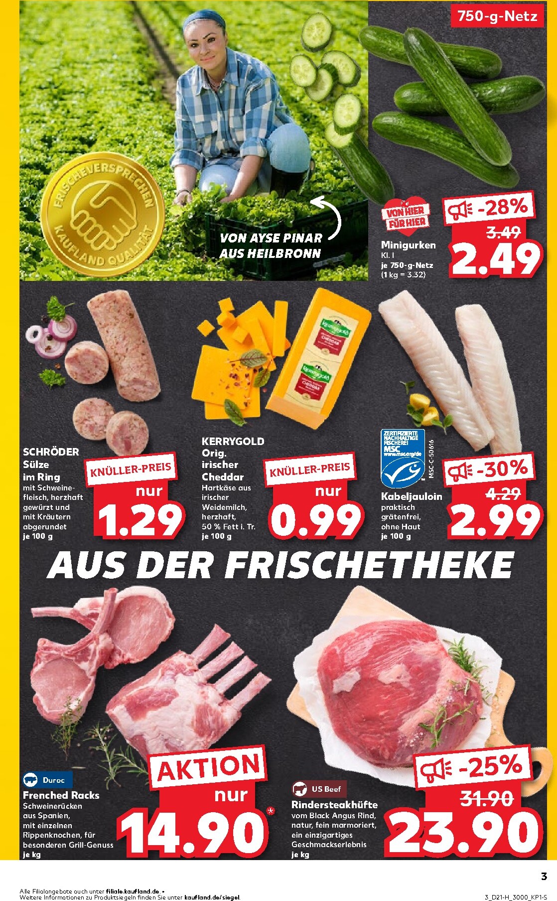 kaufland - Kaufland - Neckarsulm Prospekt nächste Woche – von Donnerstag 21.05.2026 bis Mittwoch 27.05.2026 - page: 3