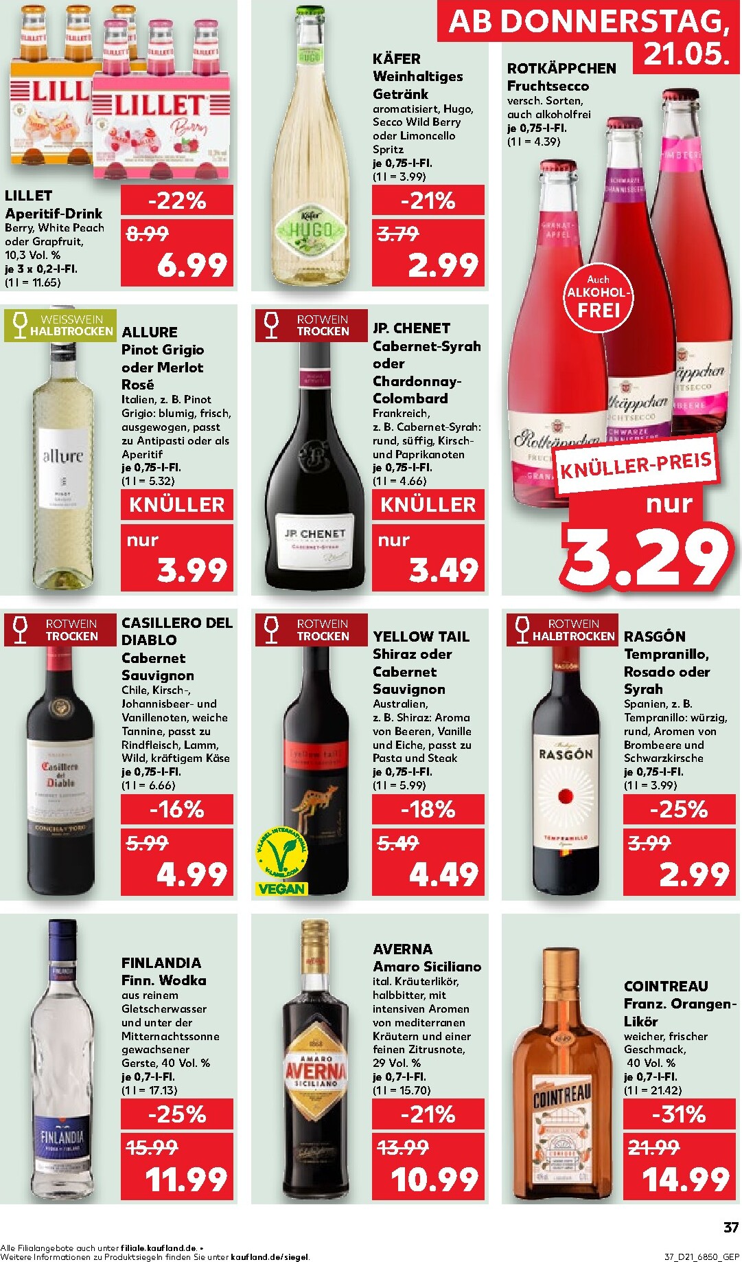 kaufland - Kaufland Prospekt nächste Woche – von Donnerstag 21.05.2026 bis Mittwoch 27.05.2026 - page: 37