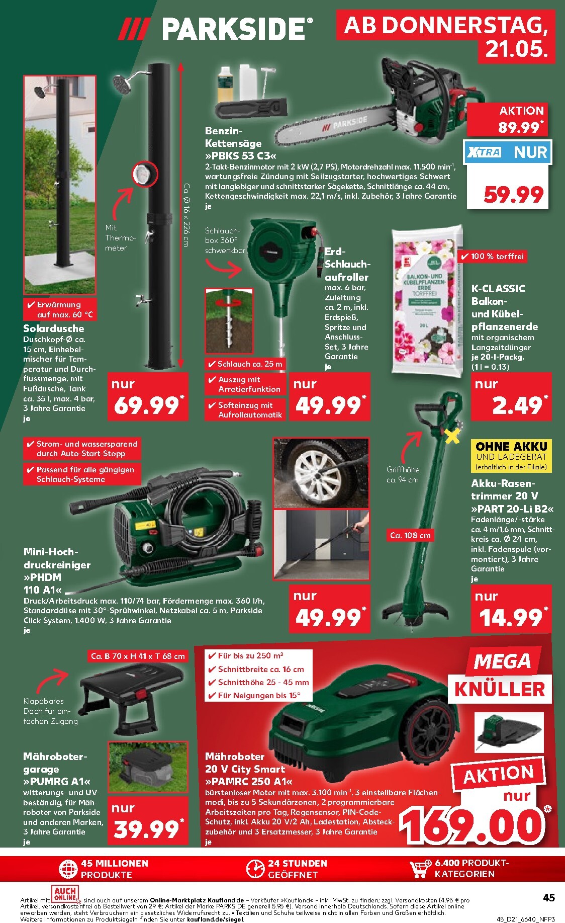 kaufland - Kaufland Prospekt nächste Woche – von Donnerstag 21.05.2026 bis Mittwoch 27.05.2026 - page: 45