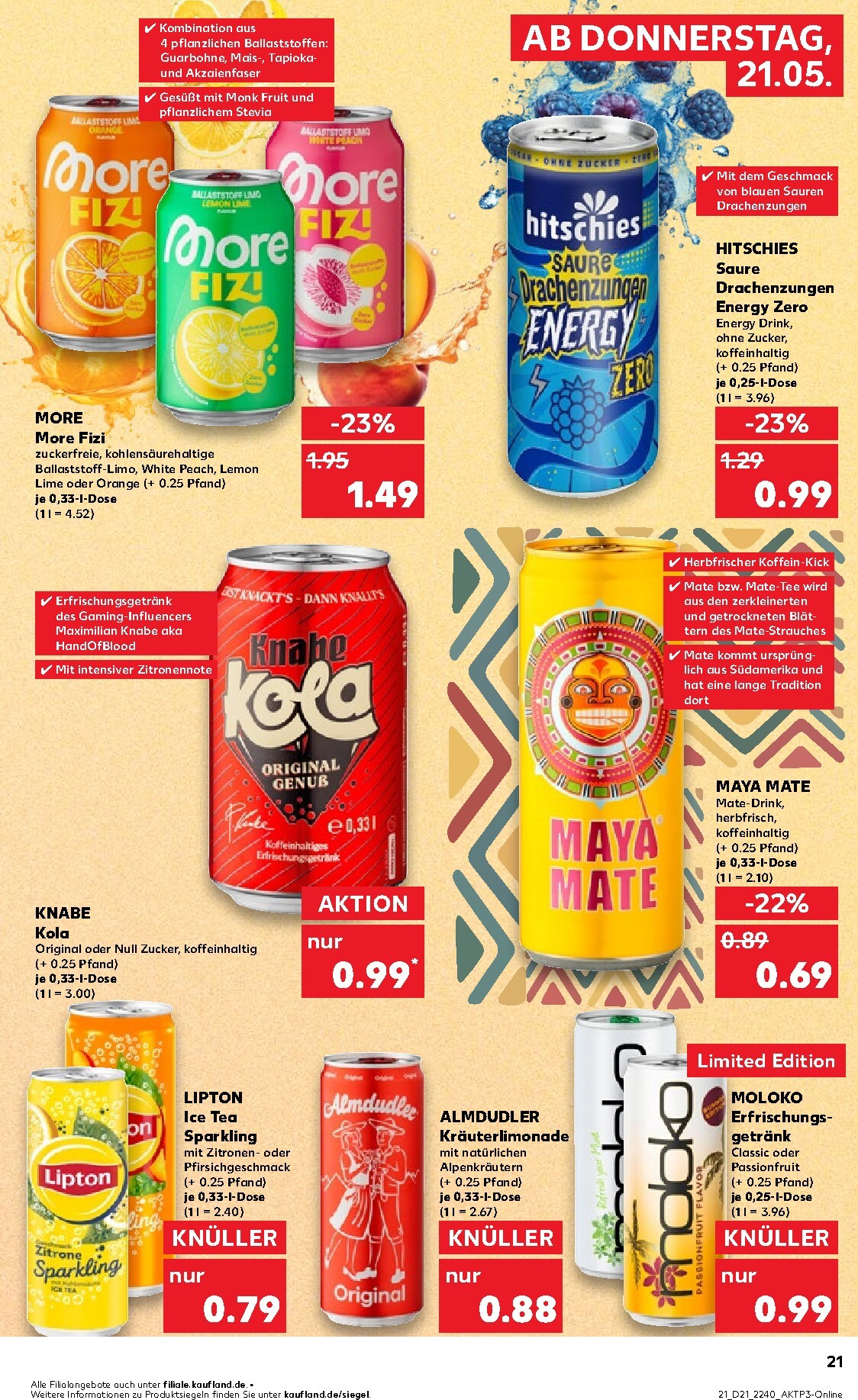 kaufland - Kaufland Prospekt nächste Woche – von Donnerstag 21.05.2026 bis Mittwoch 27.05.2026 - page: 21