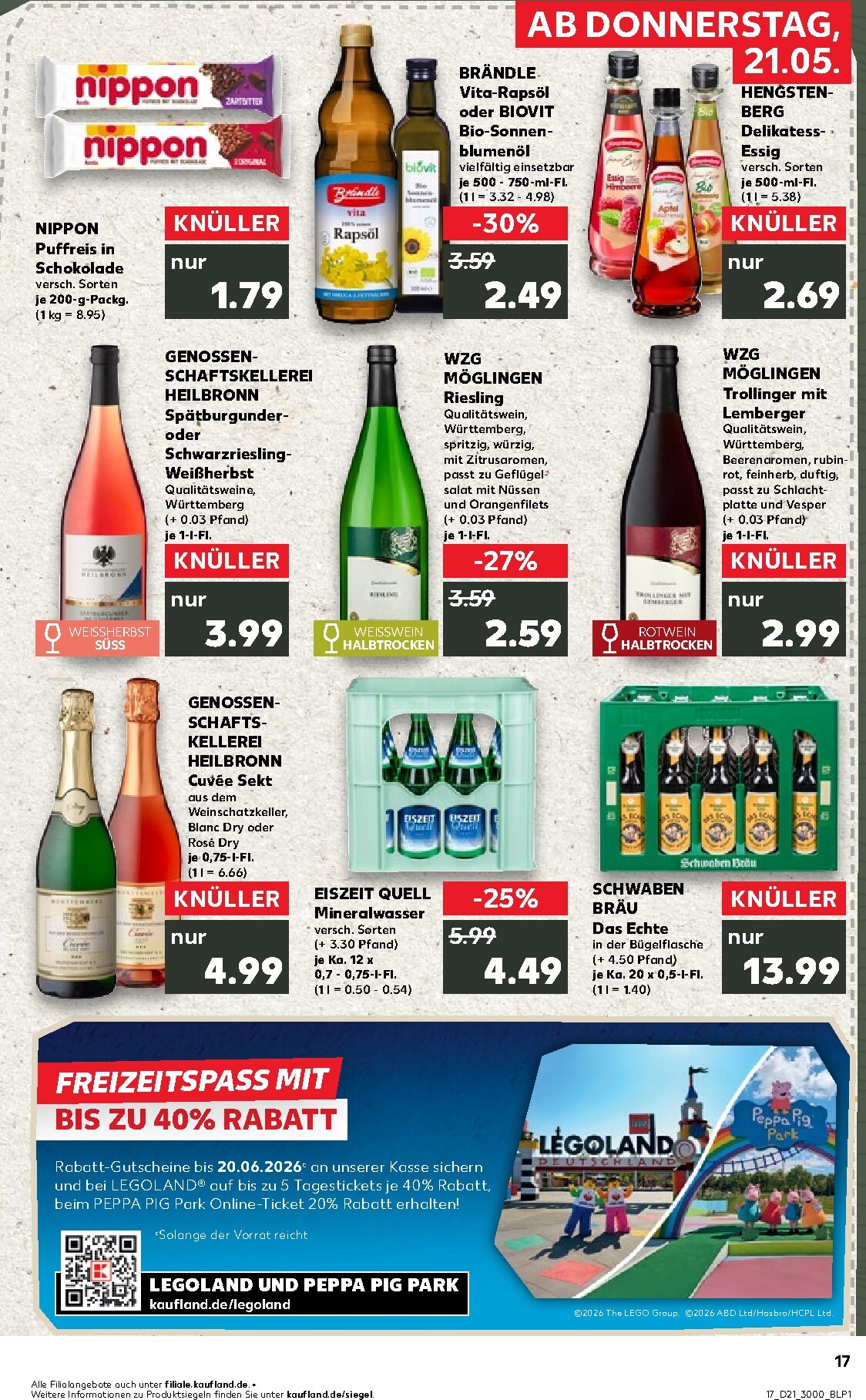 kaufland - Kaufland Prospekt nächste Woche – von Donnerstag 21.05.2026 bis Mittwoch 27.05.2026 - page: 17