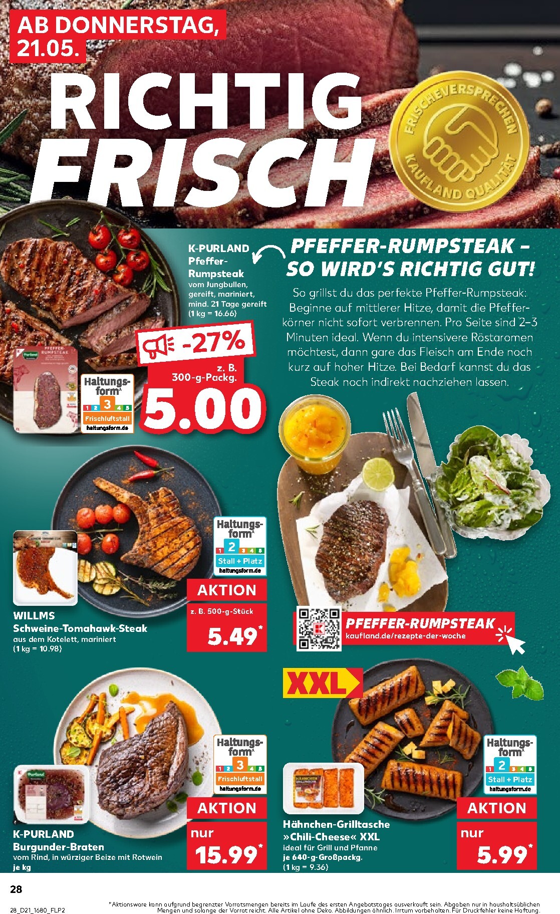 kaufland - Kaufland Prospekt nächste Woche – von Donnerstag 21.05.2026 bis Mittwoch 27.05.2026 - page: 28