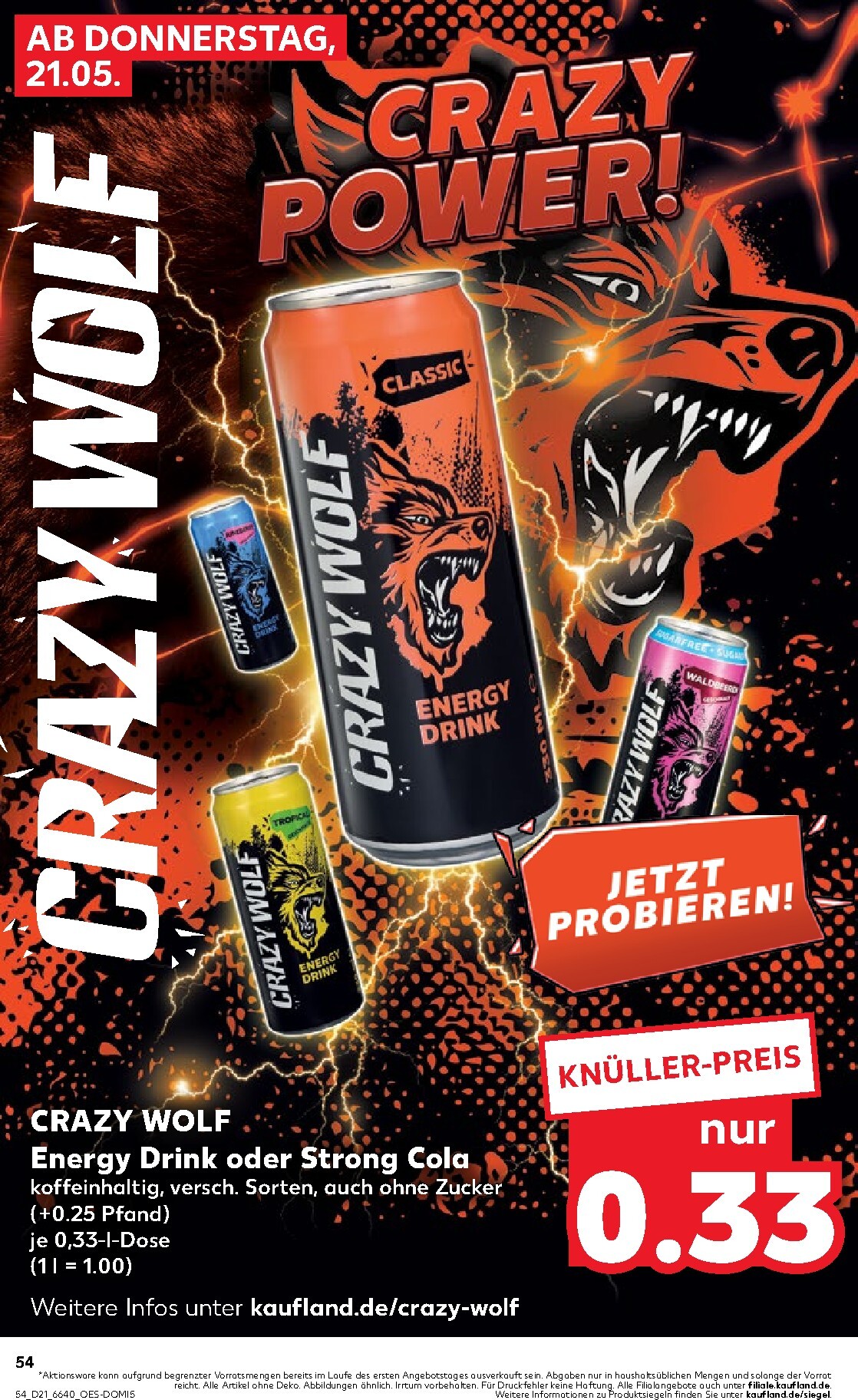 kaufland - Kaufland Prospekt nächste Woche – von Donnerstag 21.05.2026 bis Mittwoch 27.05.2026 - page: 54