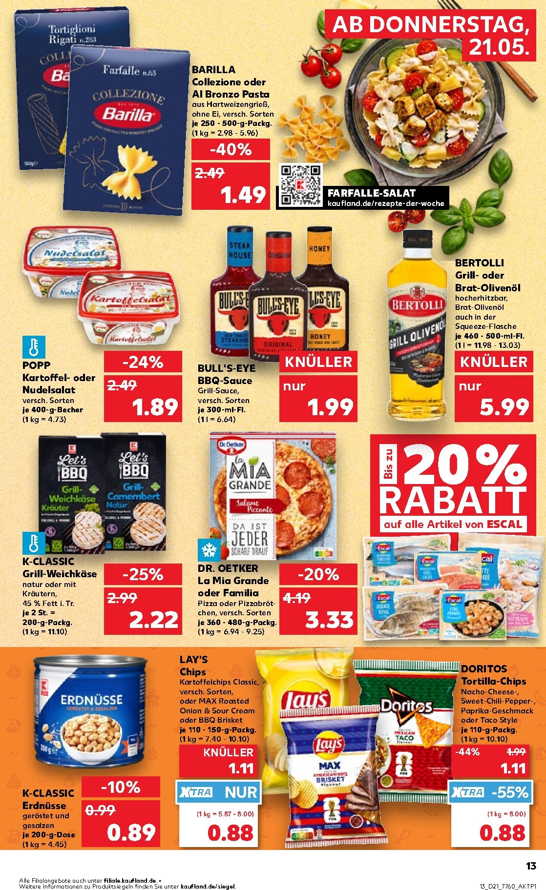 kaufland - Kaufland Prospekt nächste Woche – von Donnerstag 21.05.2026 bis Mittwoch 27.05.2026 - page: 13