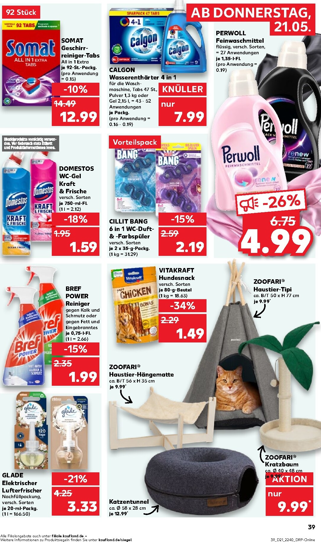 kaufland - Kaufland Prospekt nächste Woche – von Donnerstag 21.05.2026 bis Mittwoch 27.05.2026 - page: 39