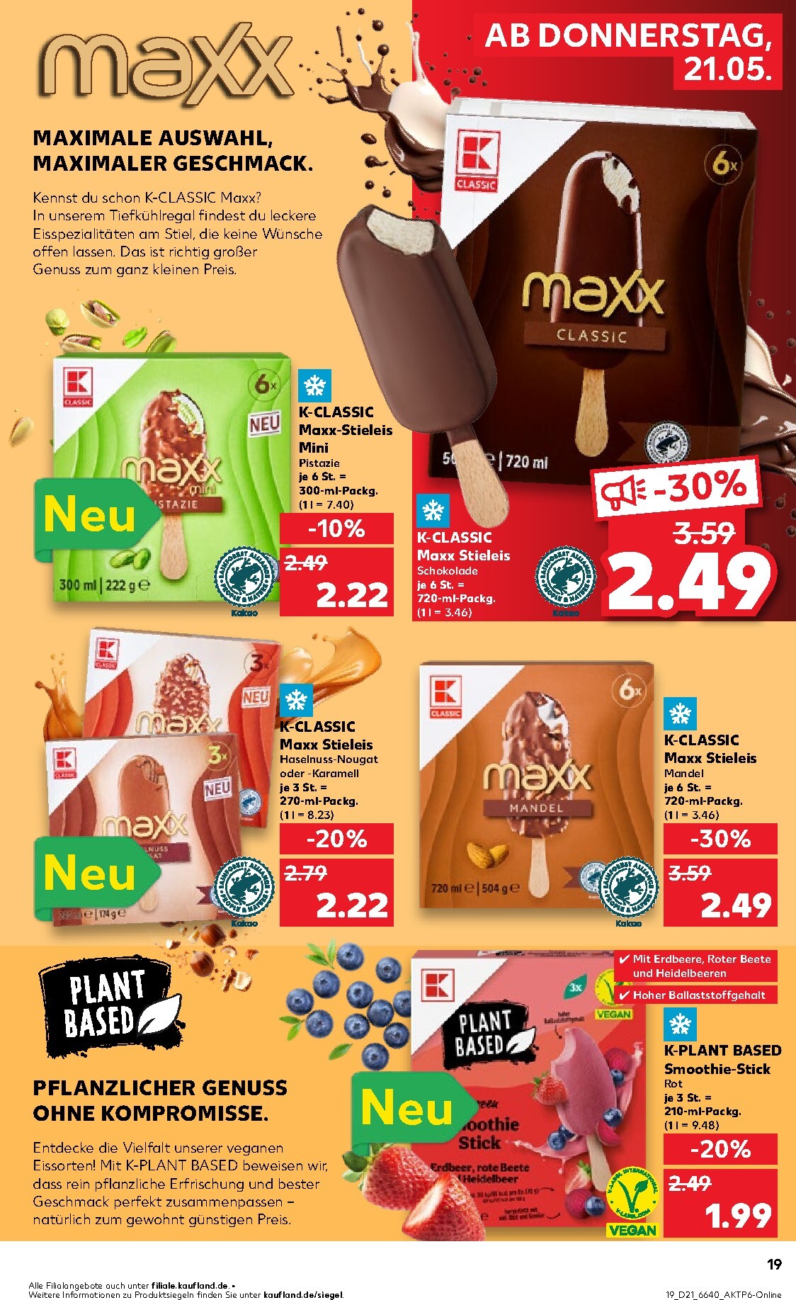 kaufland - Kaufland Prospekt nächste Woche – von Donnerstag 21.05.2026 bis Mittwoch 27.05.2026 - page: 19