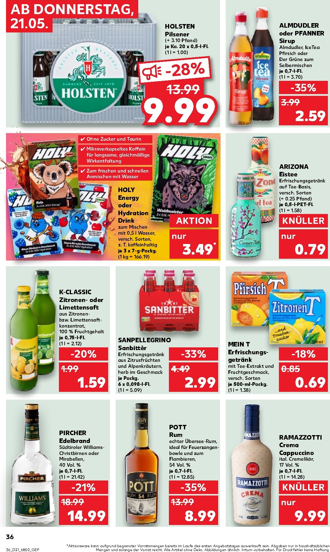 kaufland - Kaufland Prospekt nächste Woche – von Donnerstag 21.05.2026 bis Mittwoch 27.05.2026 - page: 36