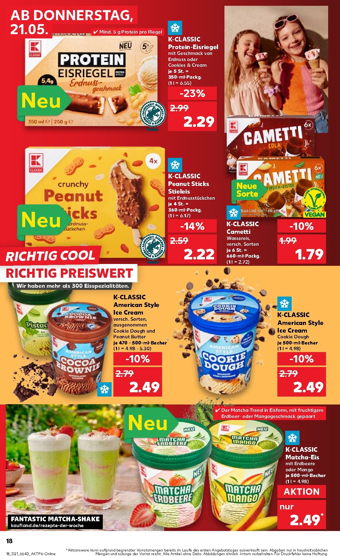 kaufland - Kaufland Prospekt nächste Woche – von Donnerstag 21.05.2026 bis Mittwoch 27.05.2026 - page: 18