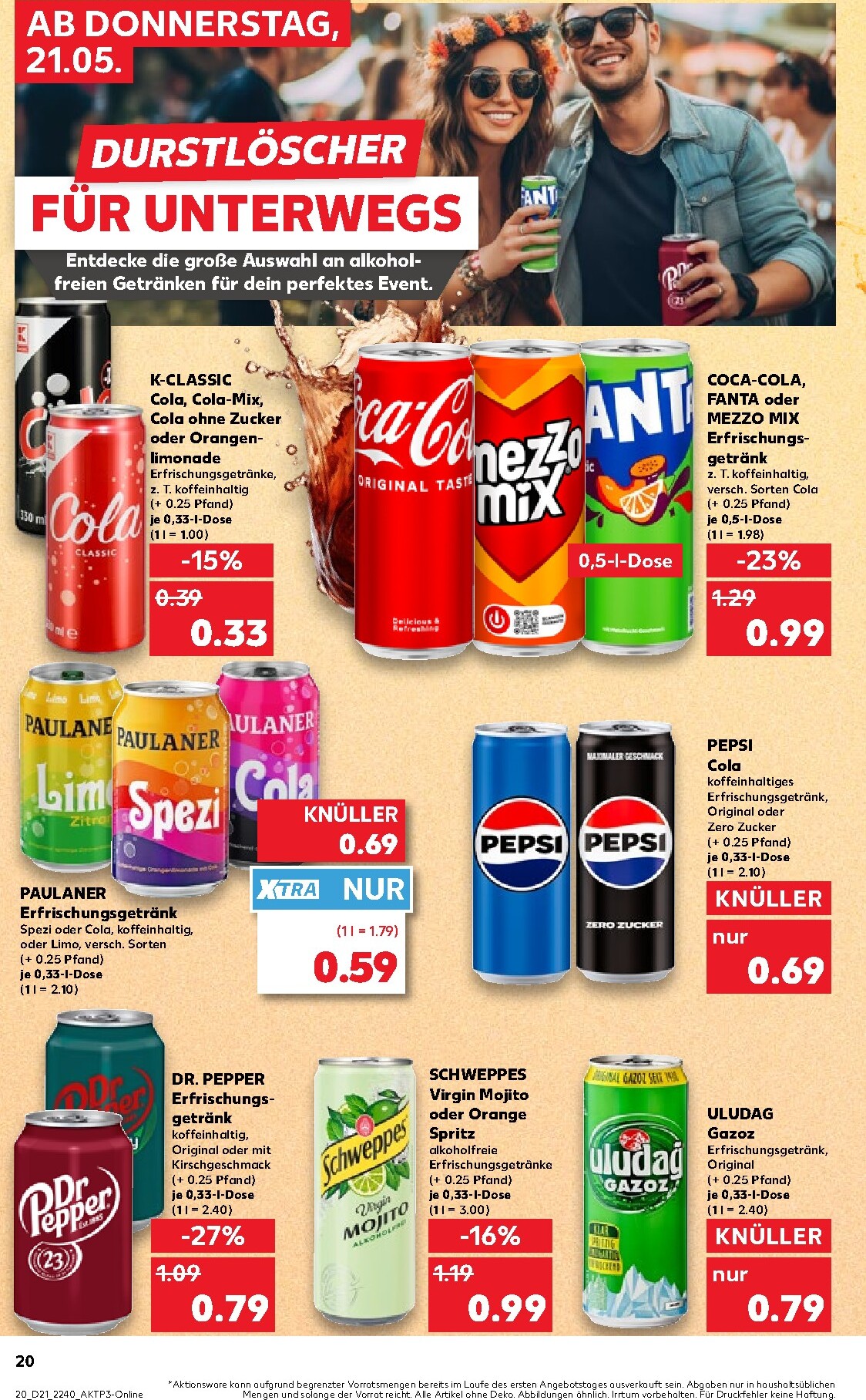 kaufland - Kaufland Prospekt nächste Woche – von Donnerstag 21.05.2026 bis Mittwoch 27.05.2026 - page: 20