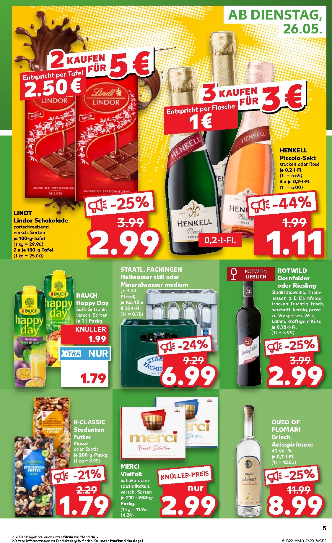 kaufland - Kaufland - Angebote ab Dienstag Prospekt nächste Woche – von Dienstag 26.05.2026 bis Mittwoch 27.05.2026 - page: 5