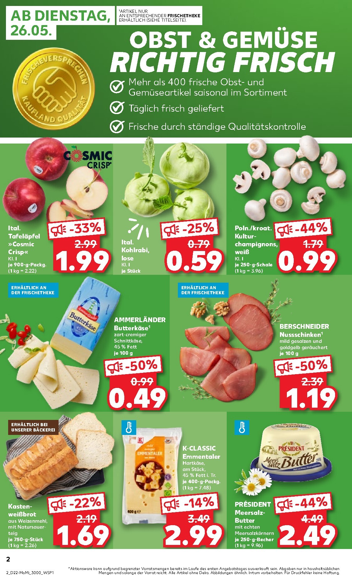 kaufland - Kaufland - Angebote ab Dienstag Prospekt nächste Woche – von Dienstag 26.05.2026 bis Mittwoch 27.05.2026 - page: 2