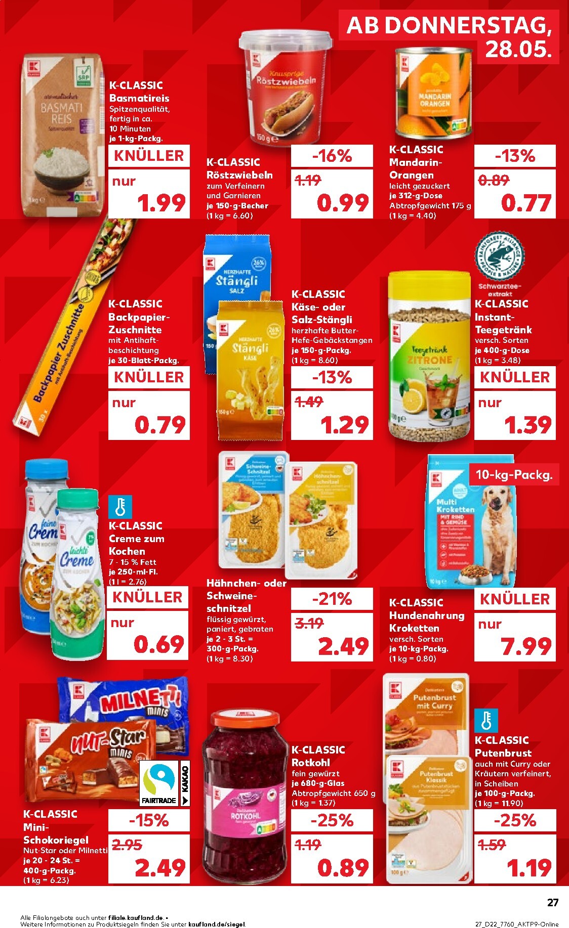 kaufland - Kaufland Prospekt nächste Woche – von Donnerstag 28.05.2026 bis Mittwoch 03.06.2026 - page: 27