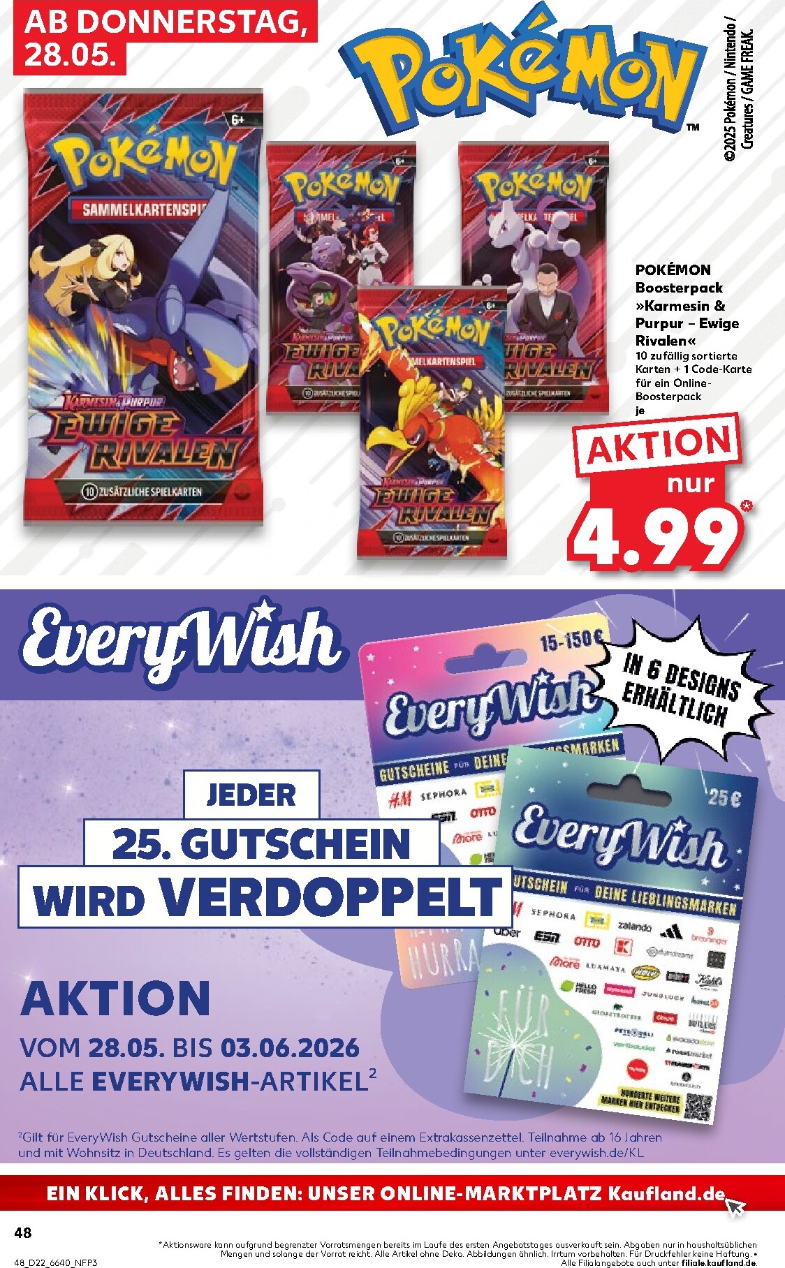 kaufland - Kaufland Prospekt nächste Woche – von Donnerstag 28.05.2026 bis Mittwoch 03.06.2026 - page: 48