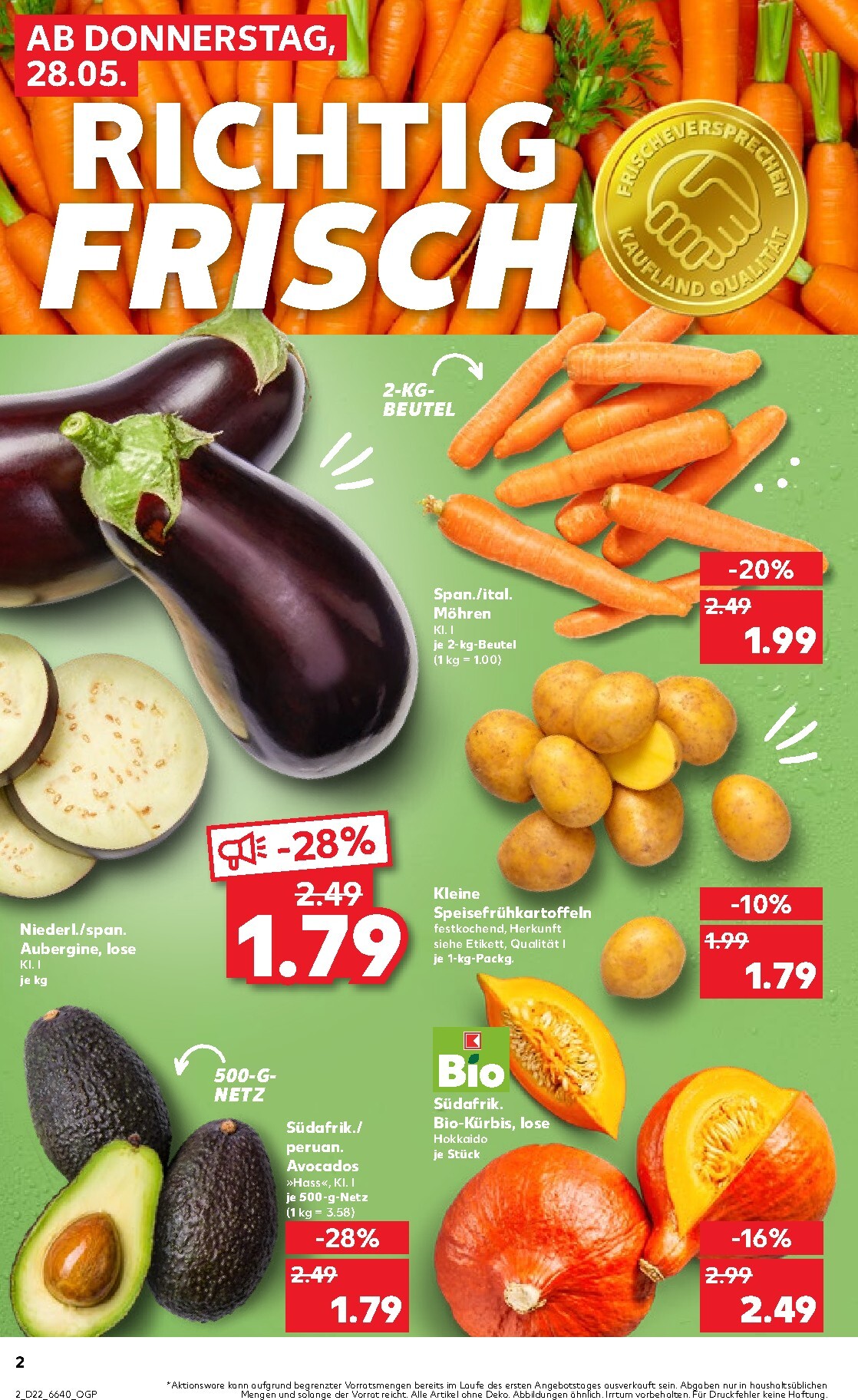 kaufland - Kaufland Prospekt nächste Woche – von Donnerstag 28.05.2026 bis Mittwoch 03.06.2026 - page: 2