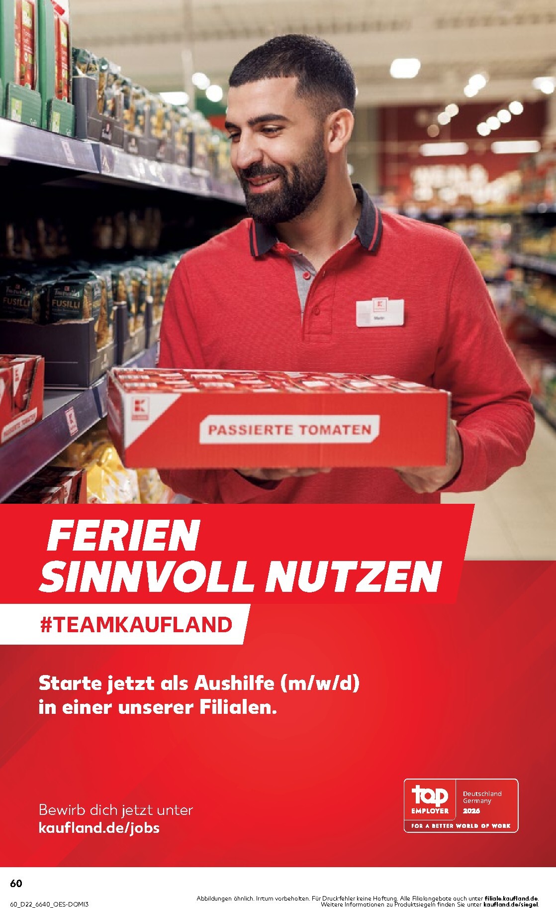 kaufland - Kaufland Prospekt nächste Woche – von Donnerstag 28.05.2026 bis Mittwoch 03.06.2026 - page: 60