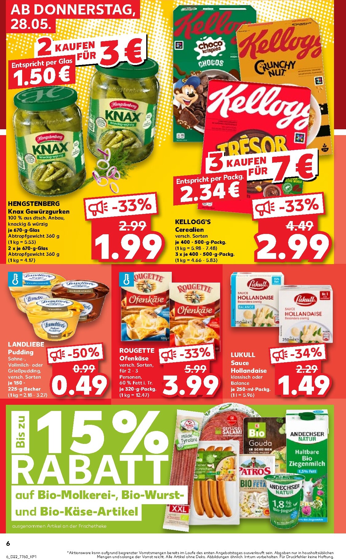 kaufland - Kaufland Prospekt nächste Woche – von Donnerstag 28.05.2026 bis Mittwoch 03.06.2026 - page: 6