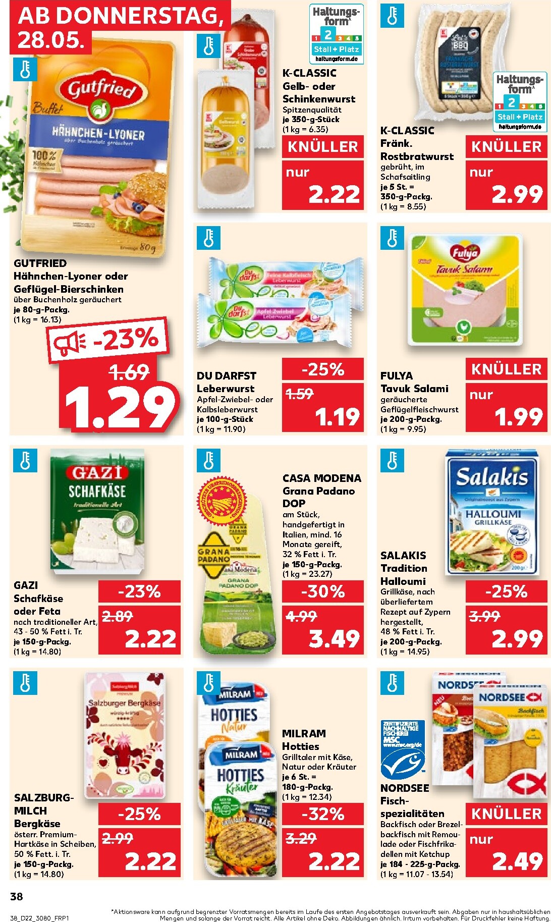 kaufland - Kaufland Prospekt nächste Woche – von Donnerstag 28.05.2026 bis Mittwoch 03.06.2026 - page: 38
