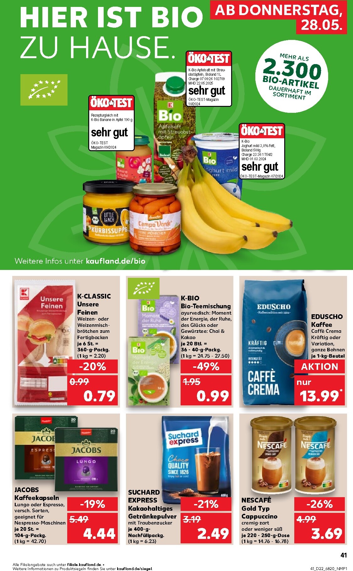 kaufland - Kaufland Prospekt nächste Woche – von Donnerstag 28.05.2026 bis Mittwoch 03.06.2026 - page: 41