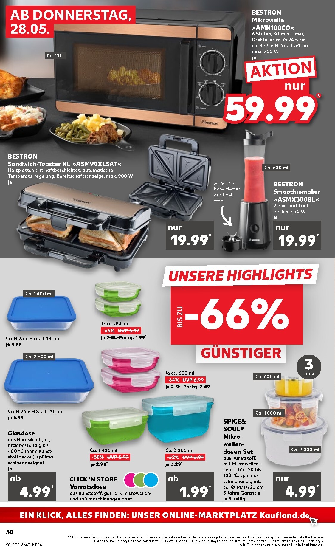 kaufland - Kaufland Prospekt nächste Woche – von Donnerstag 28.05.2026 bis Mittwoch 03.06.2026 - page: 50