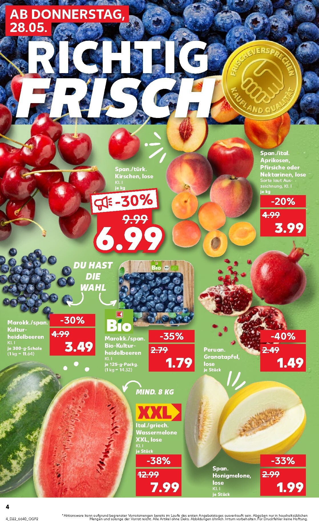 kaufland - Kaufland Prospekt nächste Woche – von Donnerstag 28.05.2026 bis Mittwoch 03.06.2026 - page: 4