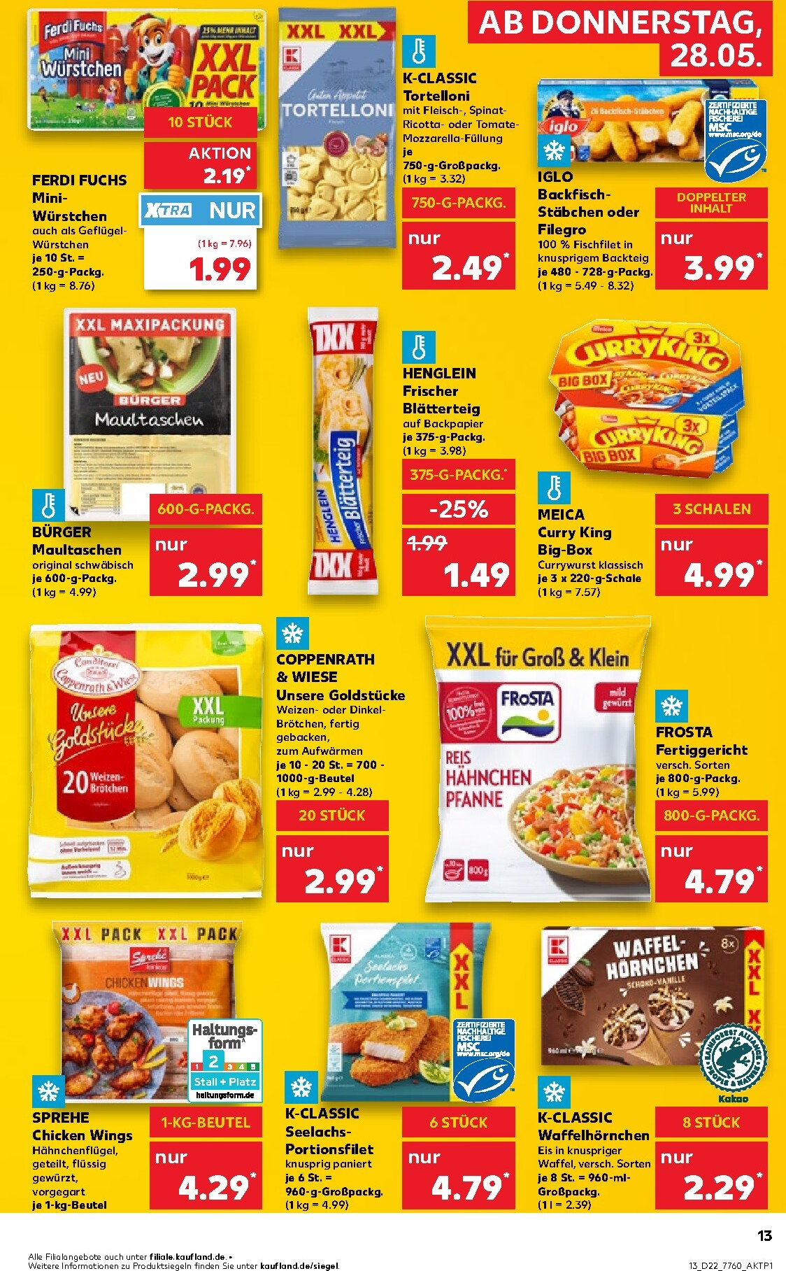 kaufland - Kaufland Prospekt nächste Woche – von Donnerstag 28.05.2026 bis Mittwoch 03.06.2026 - page: 13