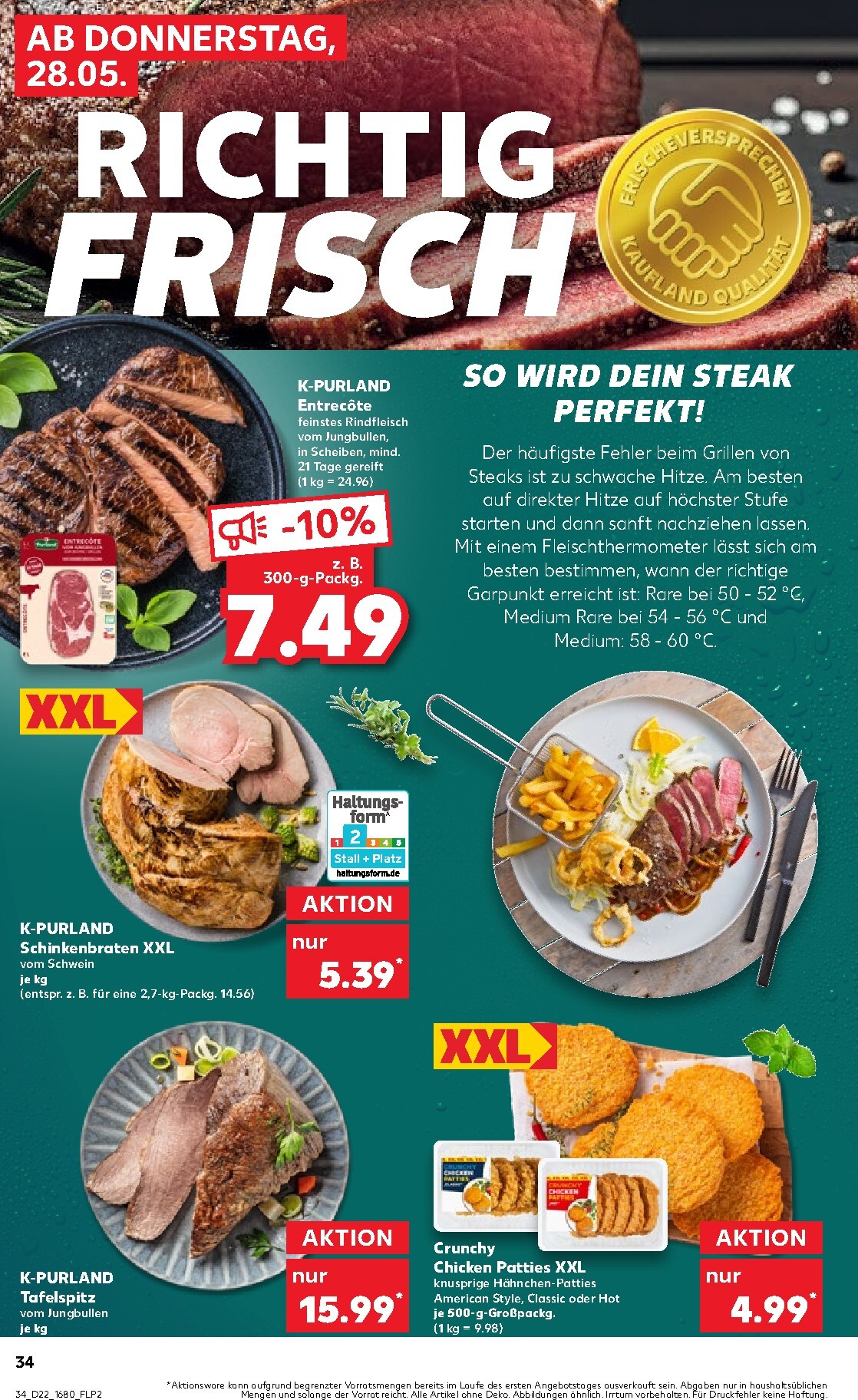 kaufland - Kaufland Prospekt nächste Woche – von Donnerstag 28.05.2026 bis Mittwoch 03.06.2026 - page: 34