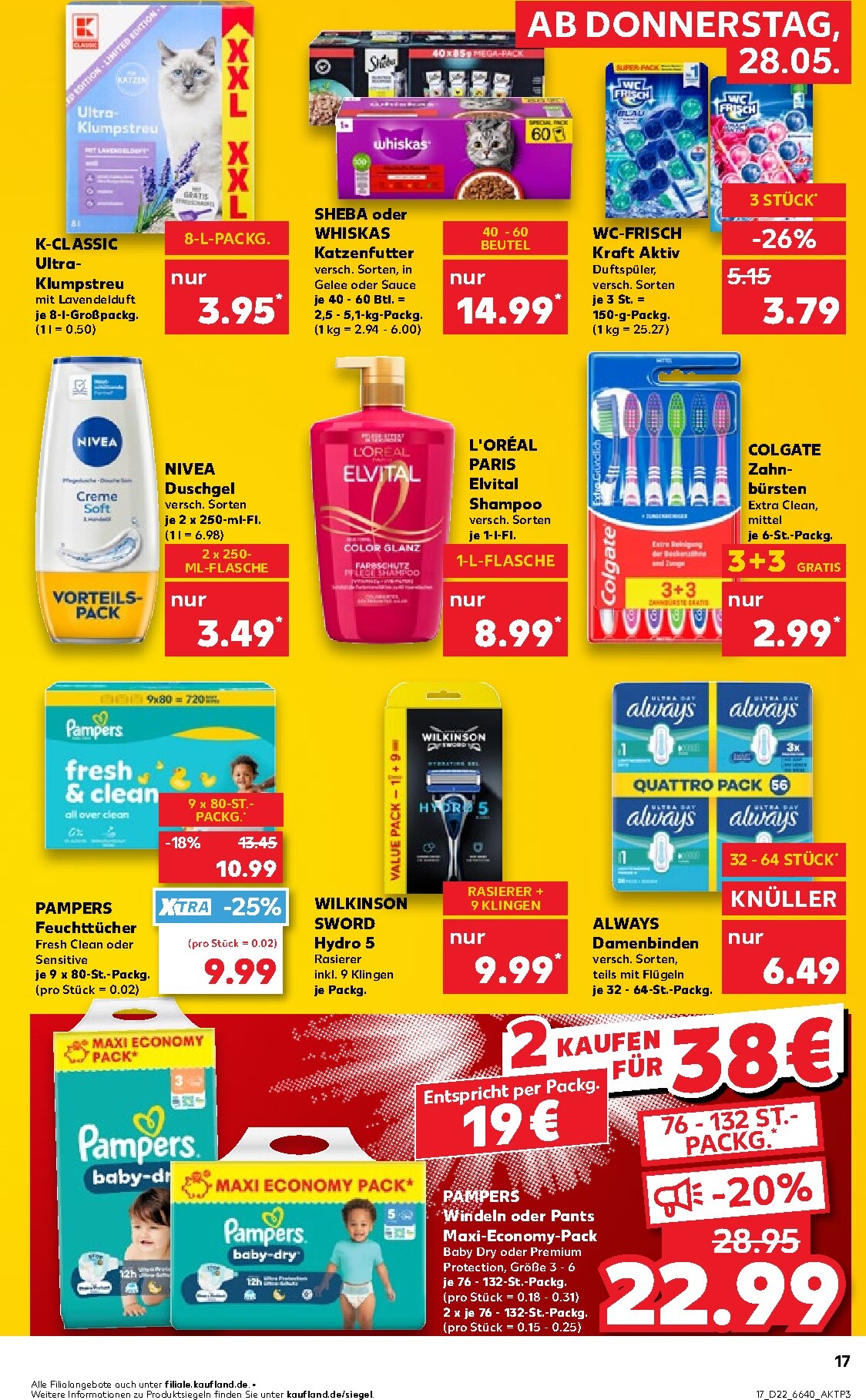 kaufland - Kaufland Prospekt nächste Woche – von Donnerstag 28.05.2026 bis Mittwoch 03.06.2026 - page: 17