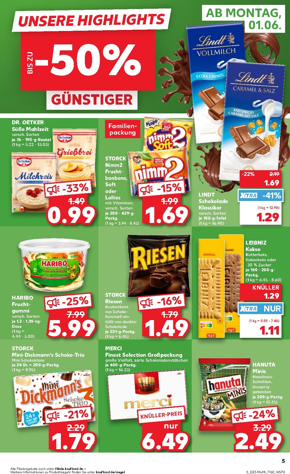 kaufland - Kaufland - Angebote ab Montag Prospekt nächste Woche – von Montag 01.06.2026 bis Mittwoch 03.06.2026 - page: 5